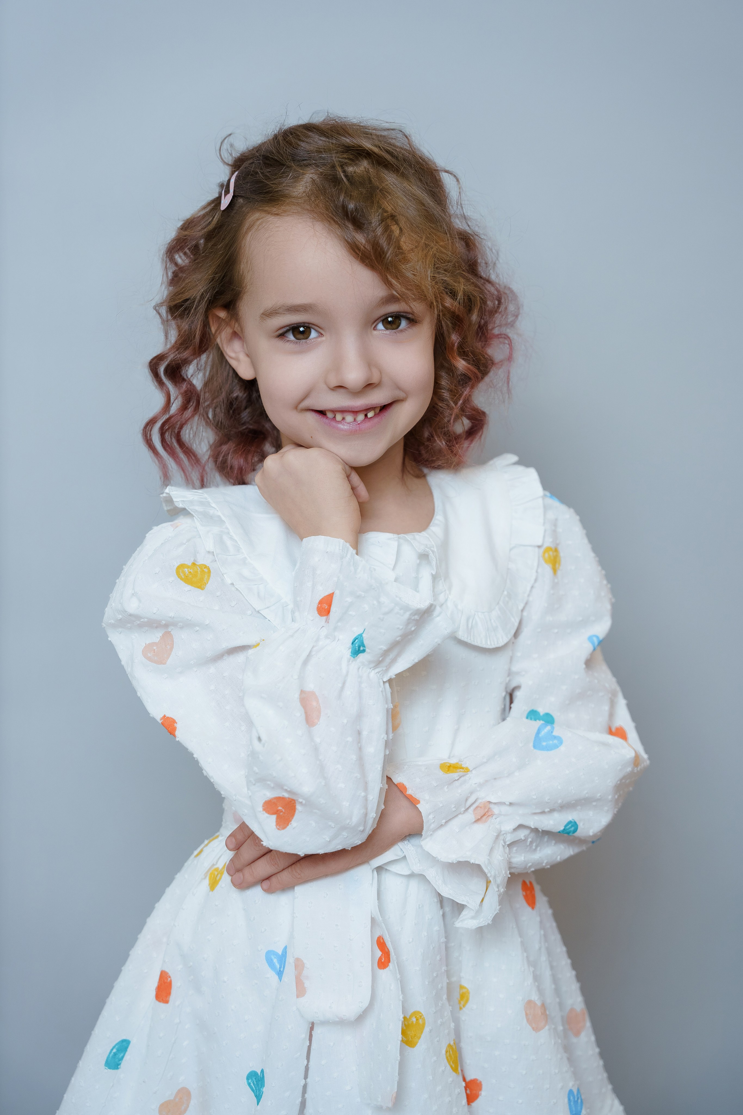 Студийная съемка в саду