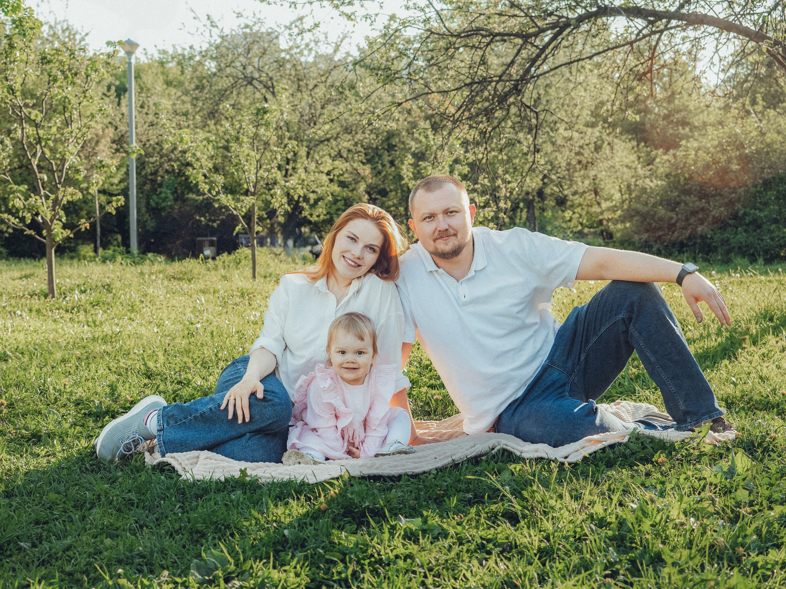Аня и семья. Фотограф в Москве — Сергей Люкшинов