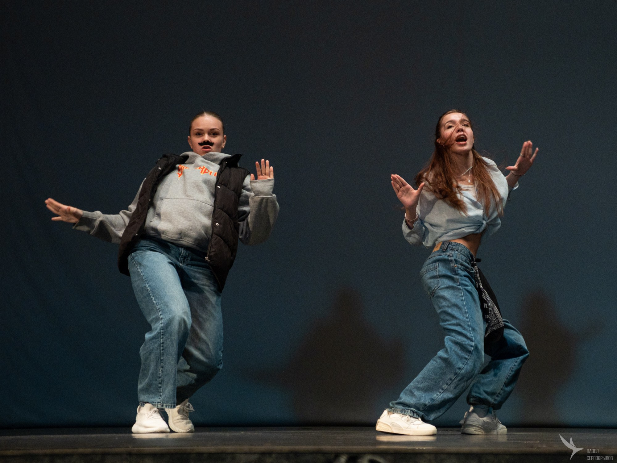 съёмка танца