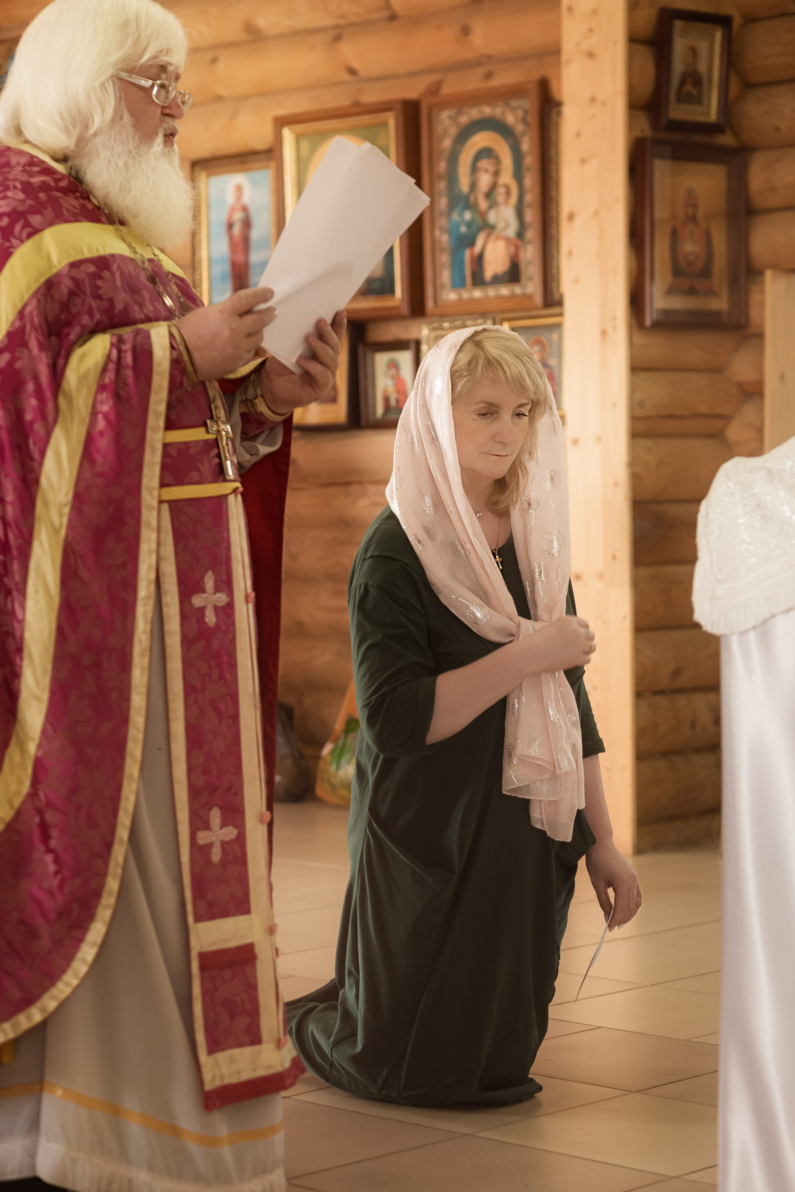 Воцерковление Светланы. Съемка Таинств Крещения Венчания, детские и семейные съемки в Пензе