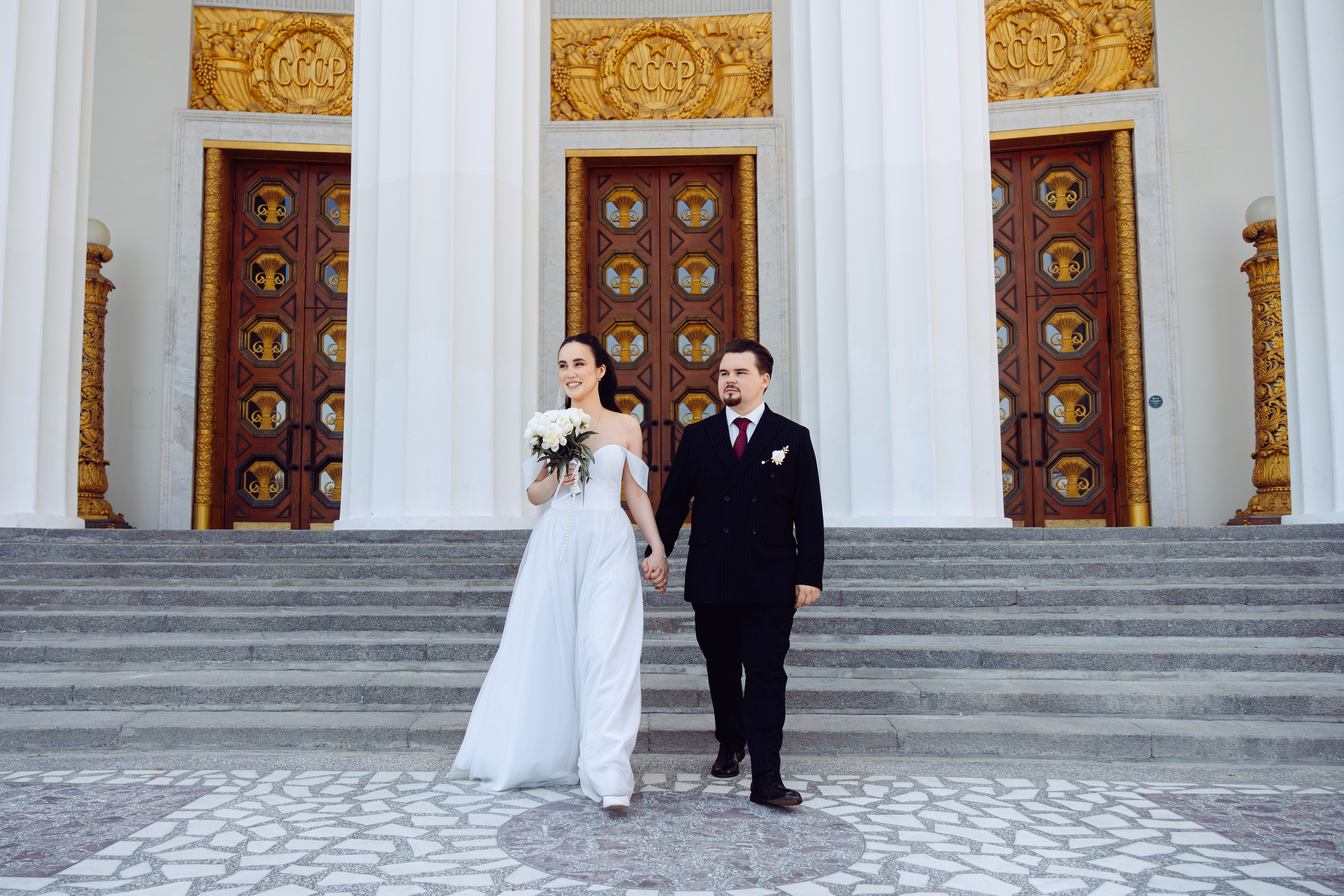 Wedding day / ВДНХ. Репортажный фотограф в Москве Легкая Софья