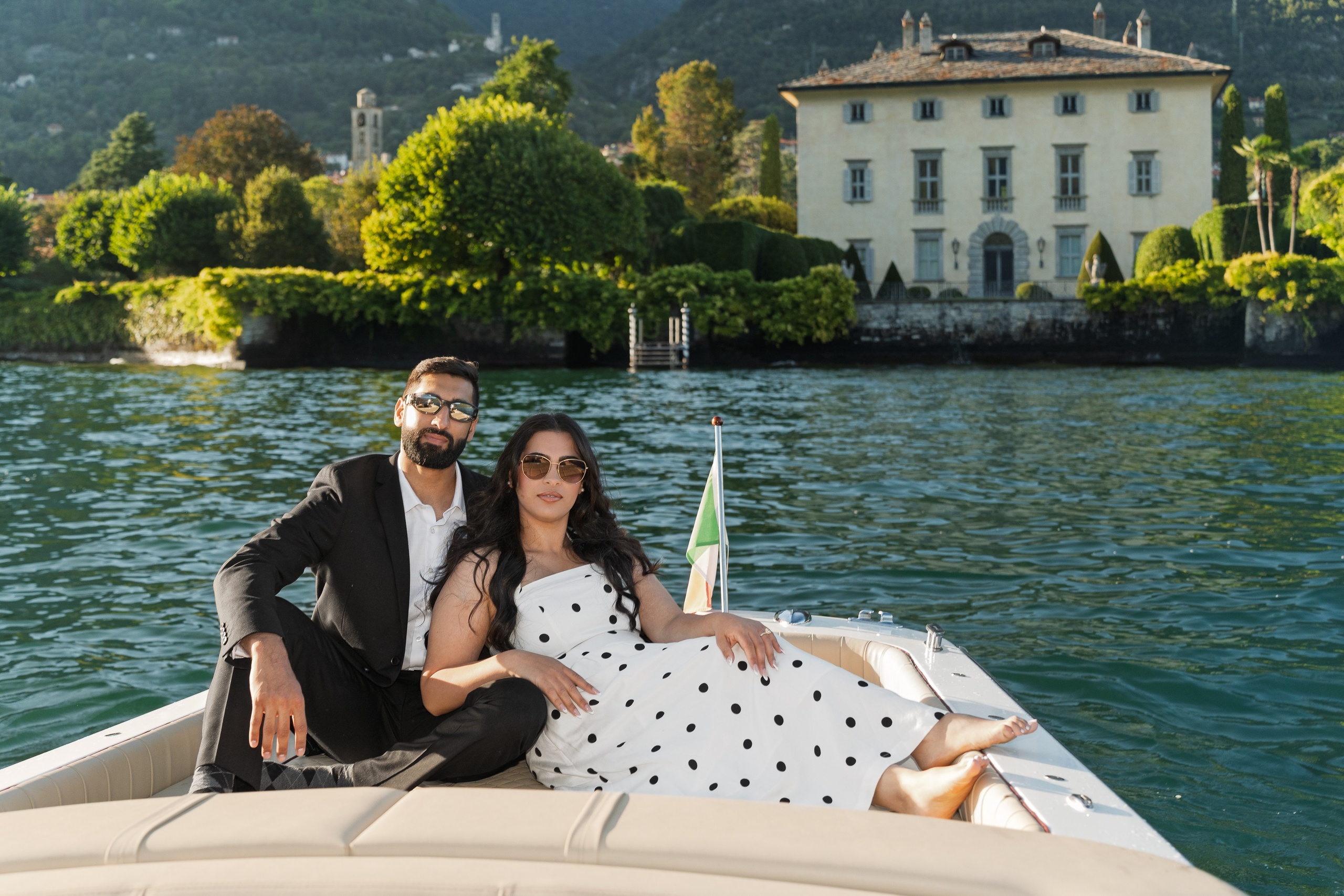 Roop & Husband. Maria Anistratova | Destination Photographer, Videographer & Drone Pilot — Lake Como