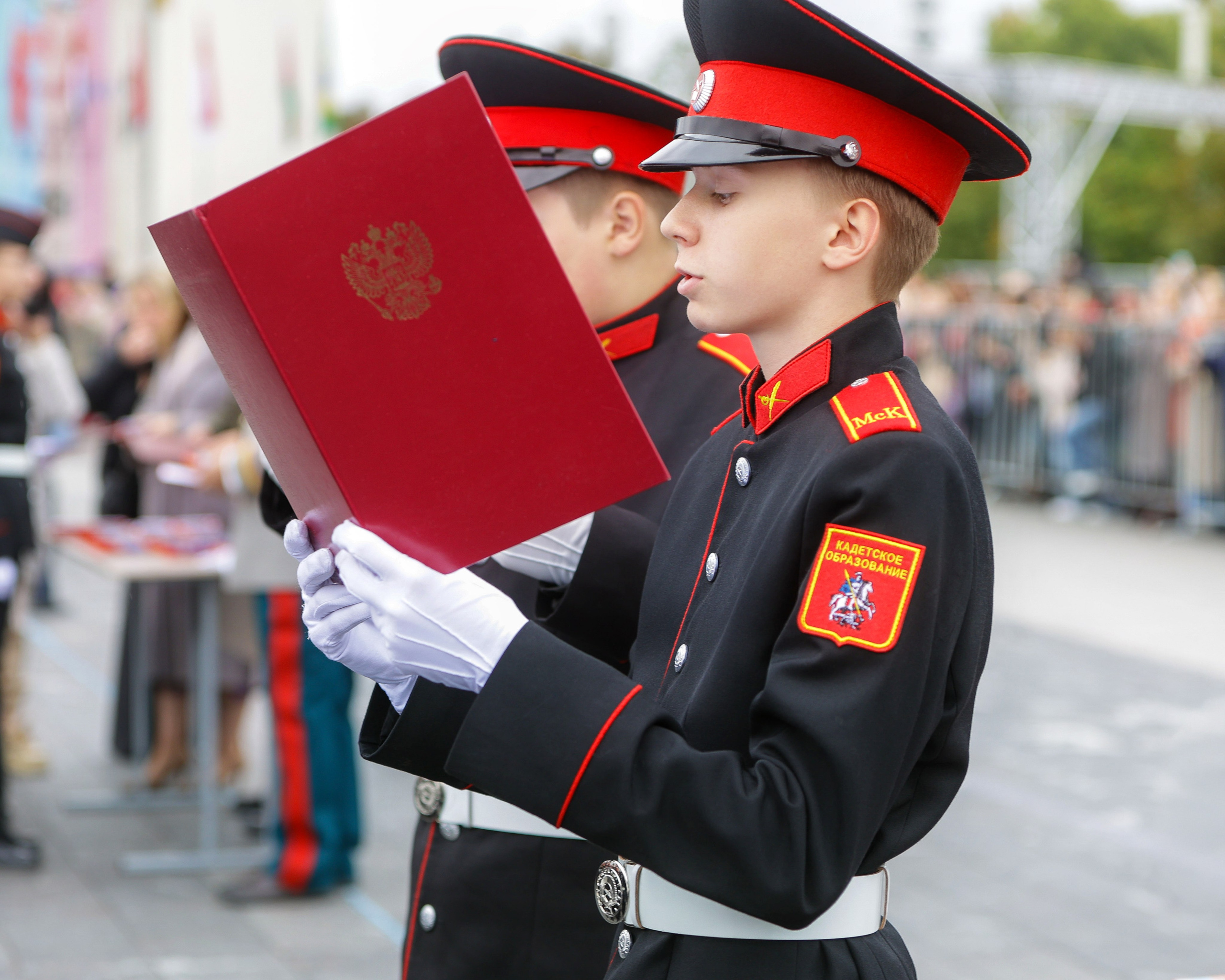 Посвящению в кадеты в Первом Московском кадетском корпусе, Дипломатической кадетской школы. Выпускные альбомы и школьный фотограф в Подольске, Троицке, Щербинке, Москве и Московской области