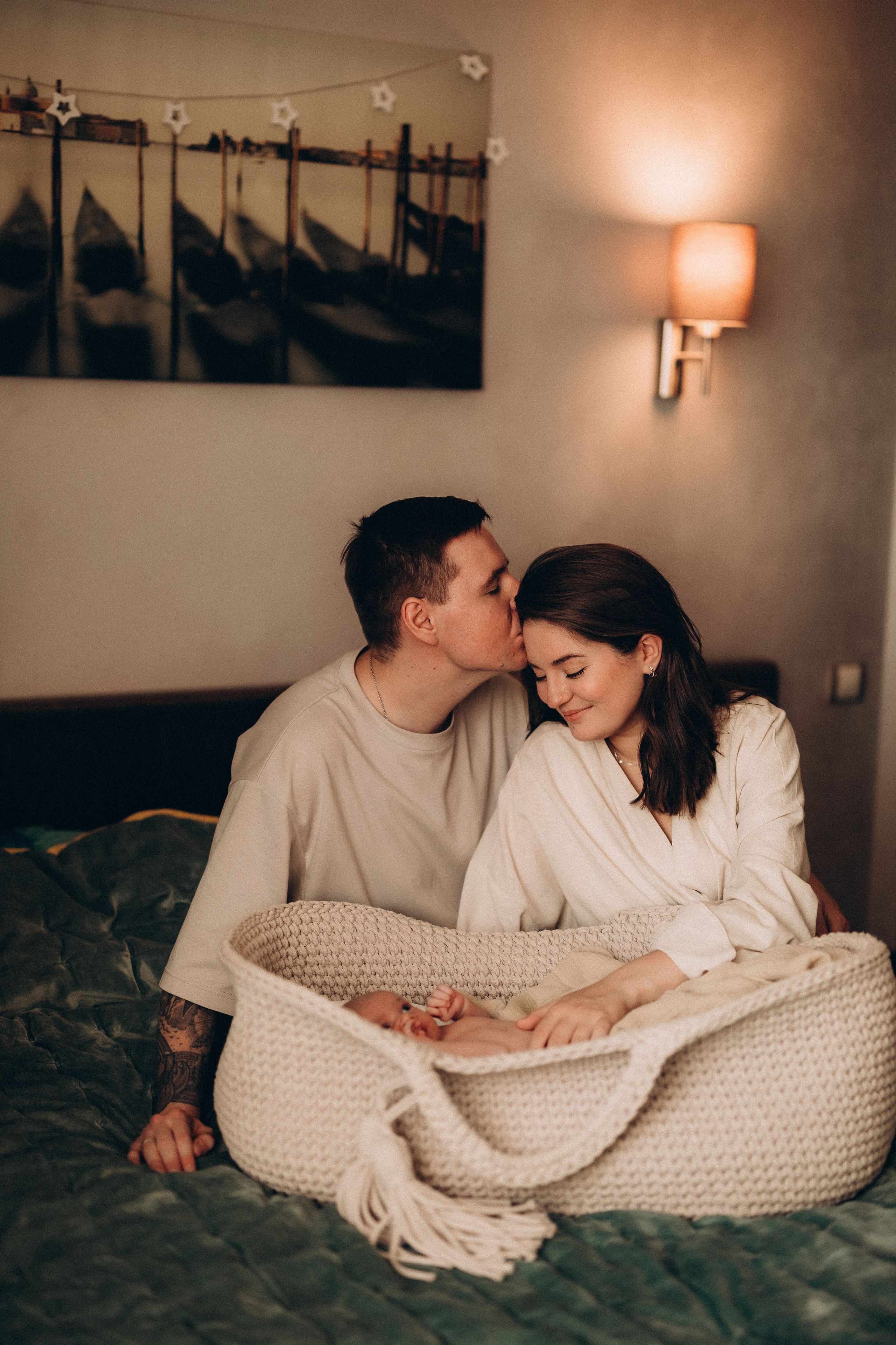 Новорожденный Миша. Евгения Пелипас