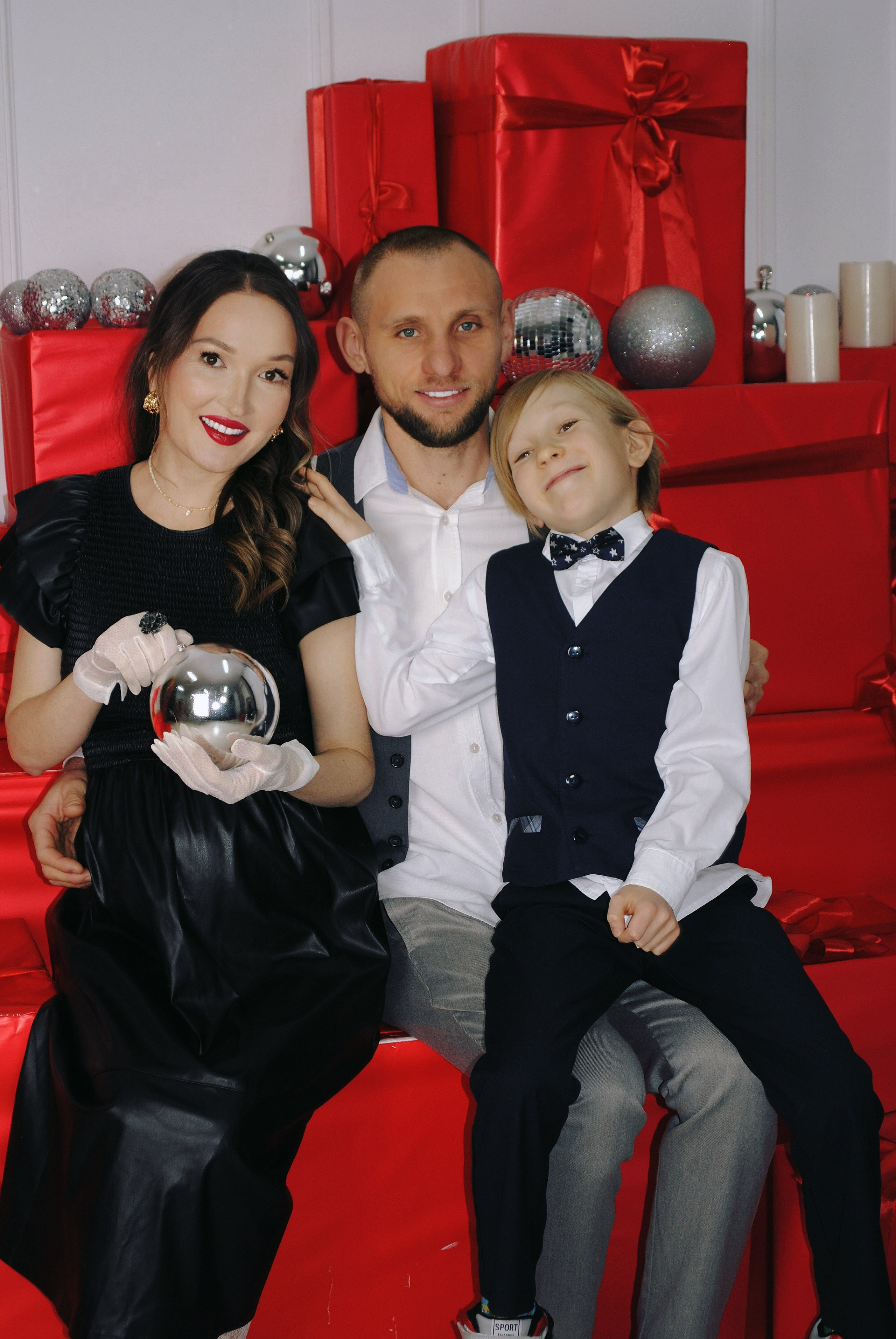 Ксения и семья. Фотограф Мария Мусаелян