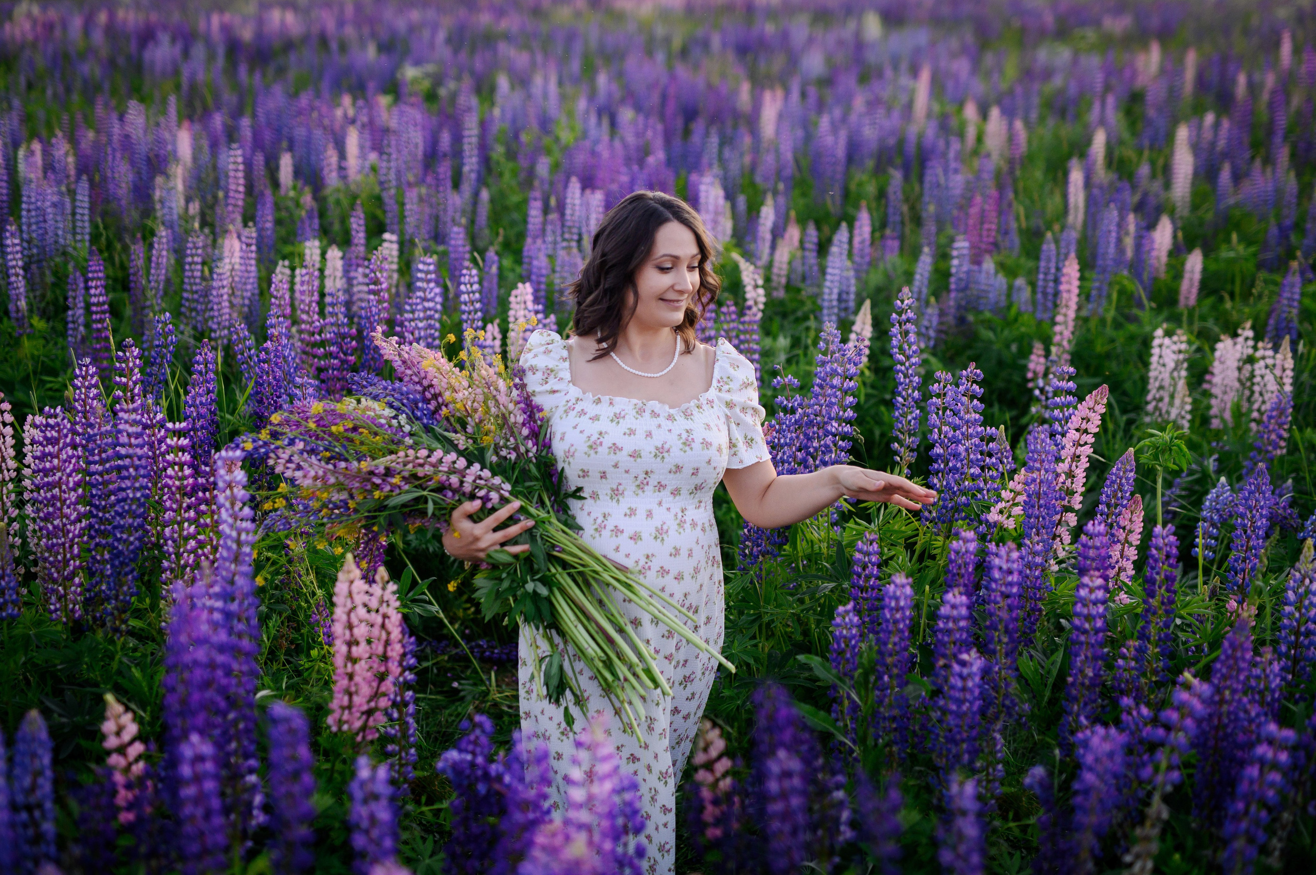 Люпиновое счастье. Портретный, семейный и свадебный фотограф в Санкт-Петербурге и в Пушкине Ширяев Денис