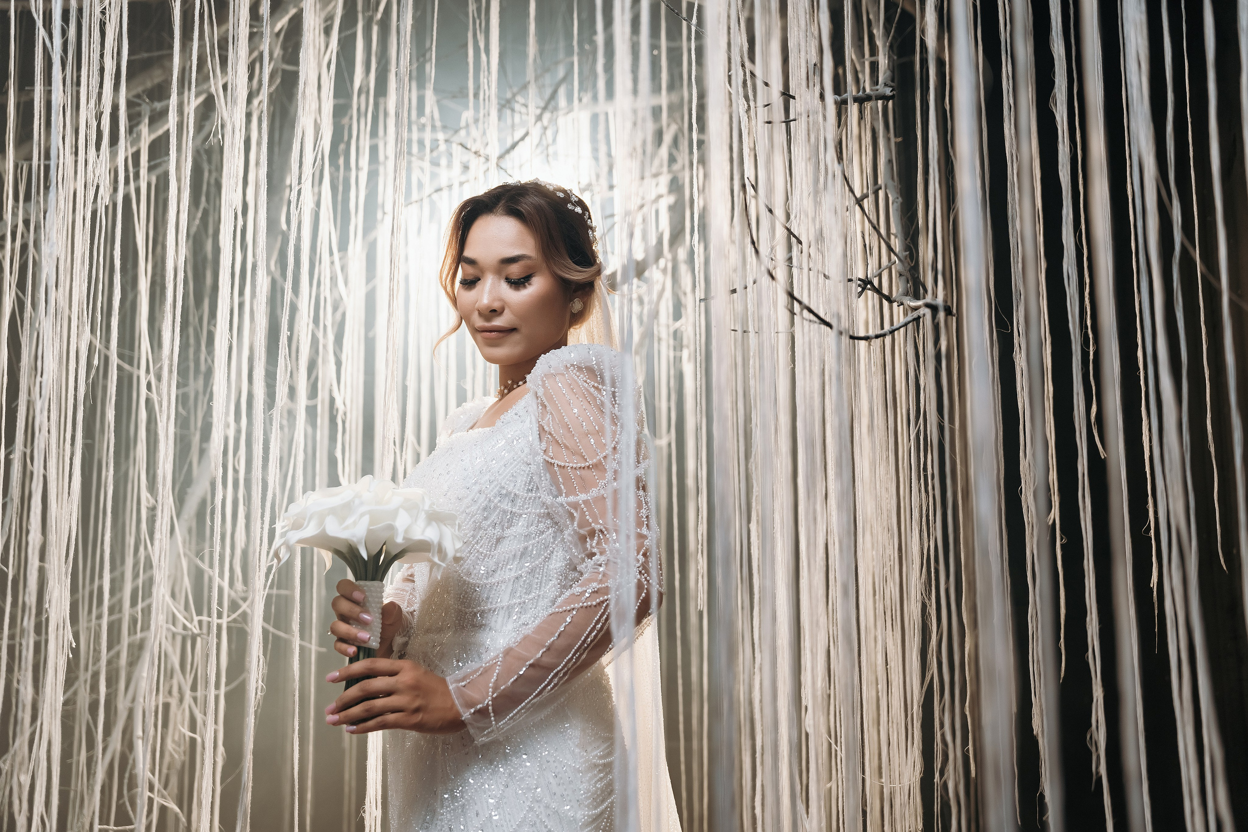 Свадебная съемка в студии. Photopark.kz
