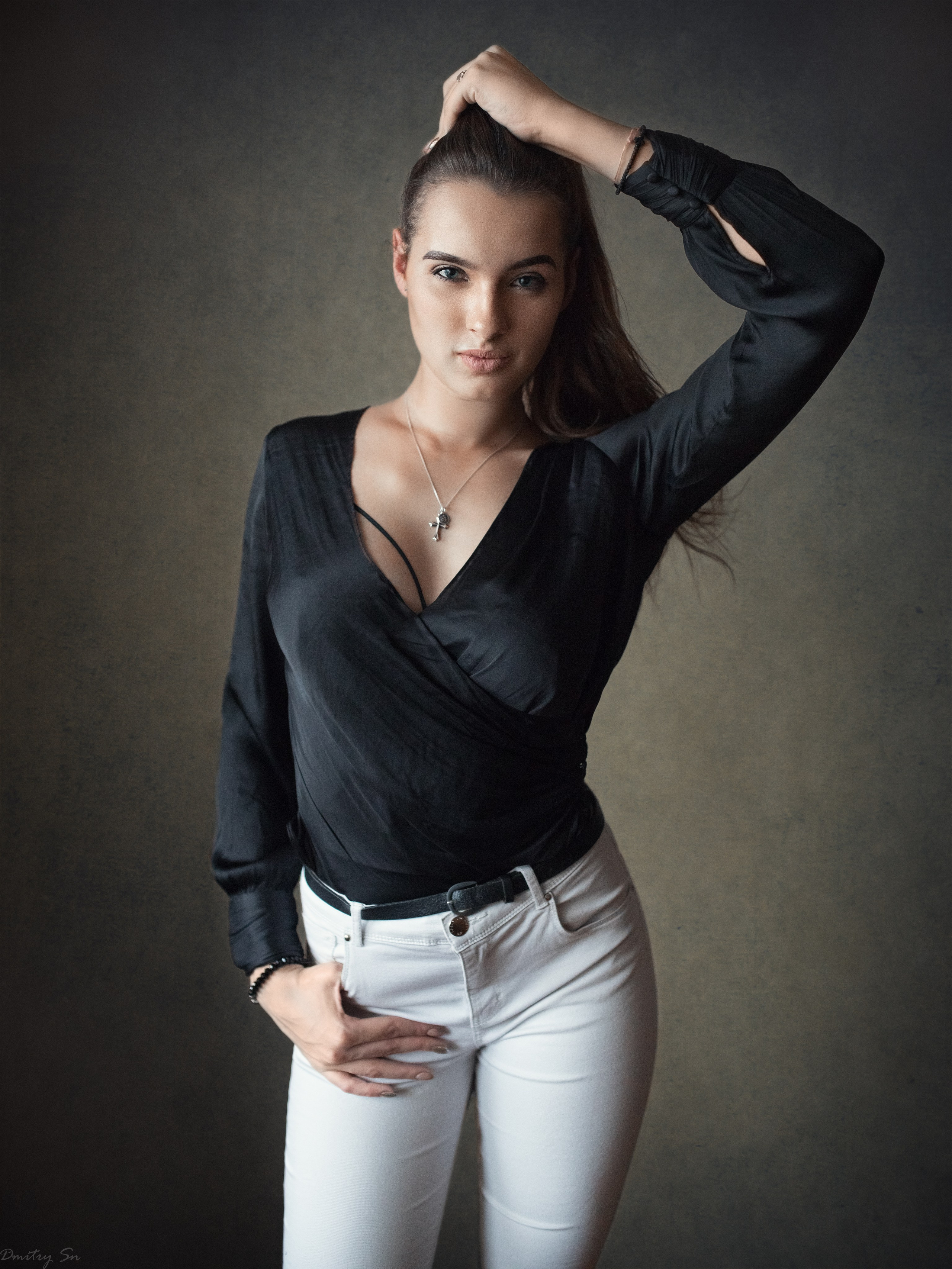 Портретная съемка у окна с Натальей для «себя»