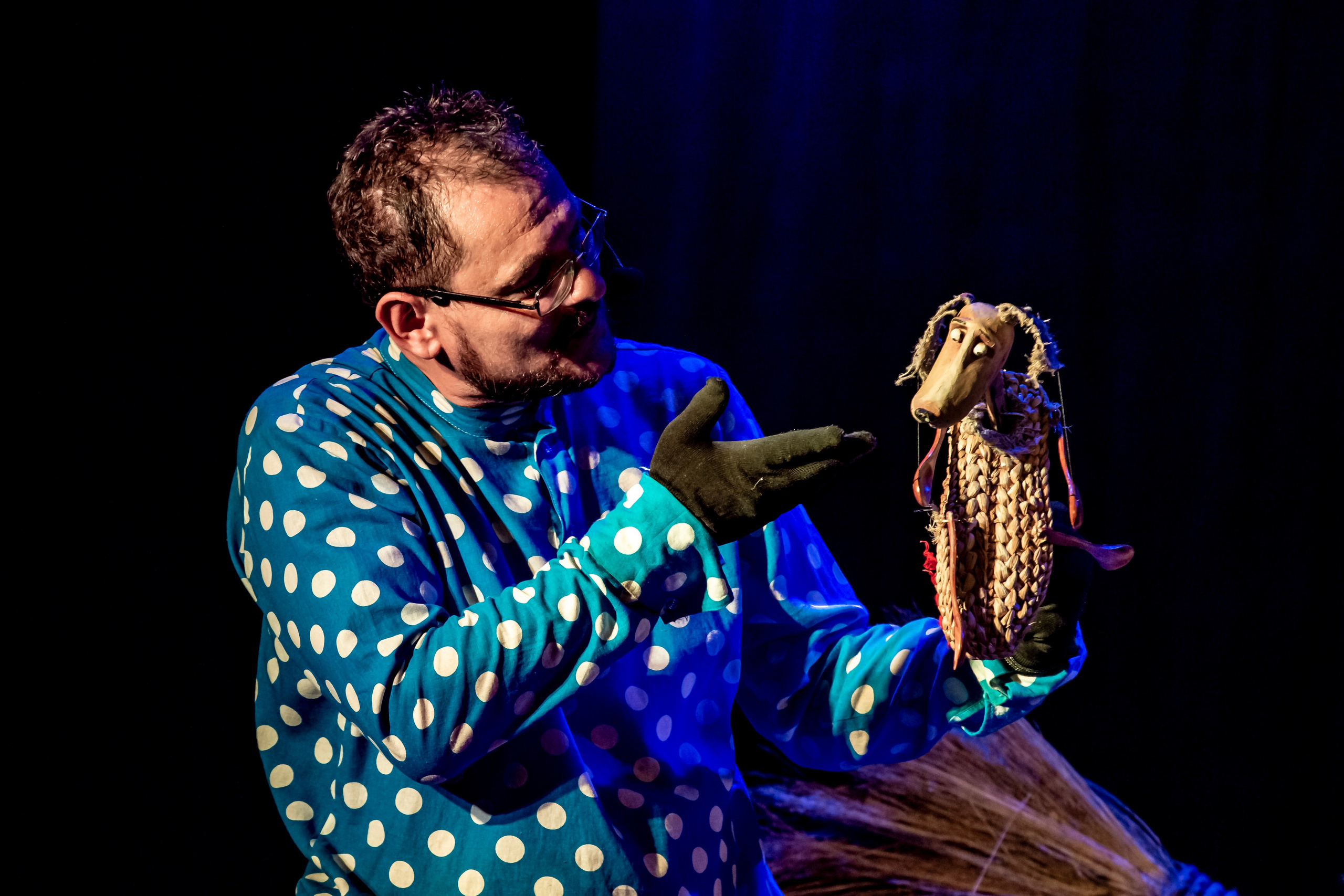 Лапотные сказки спектакль театра Саквояж. Фотограф в Сочи Юрий Шептаев