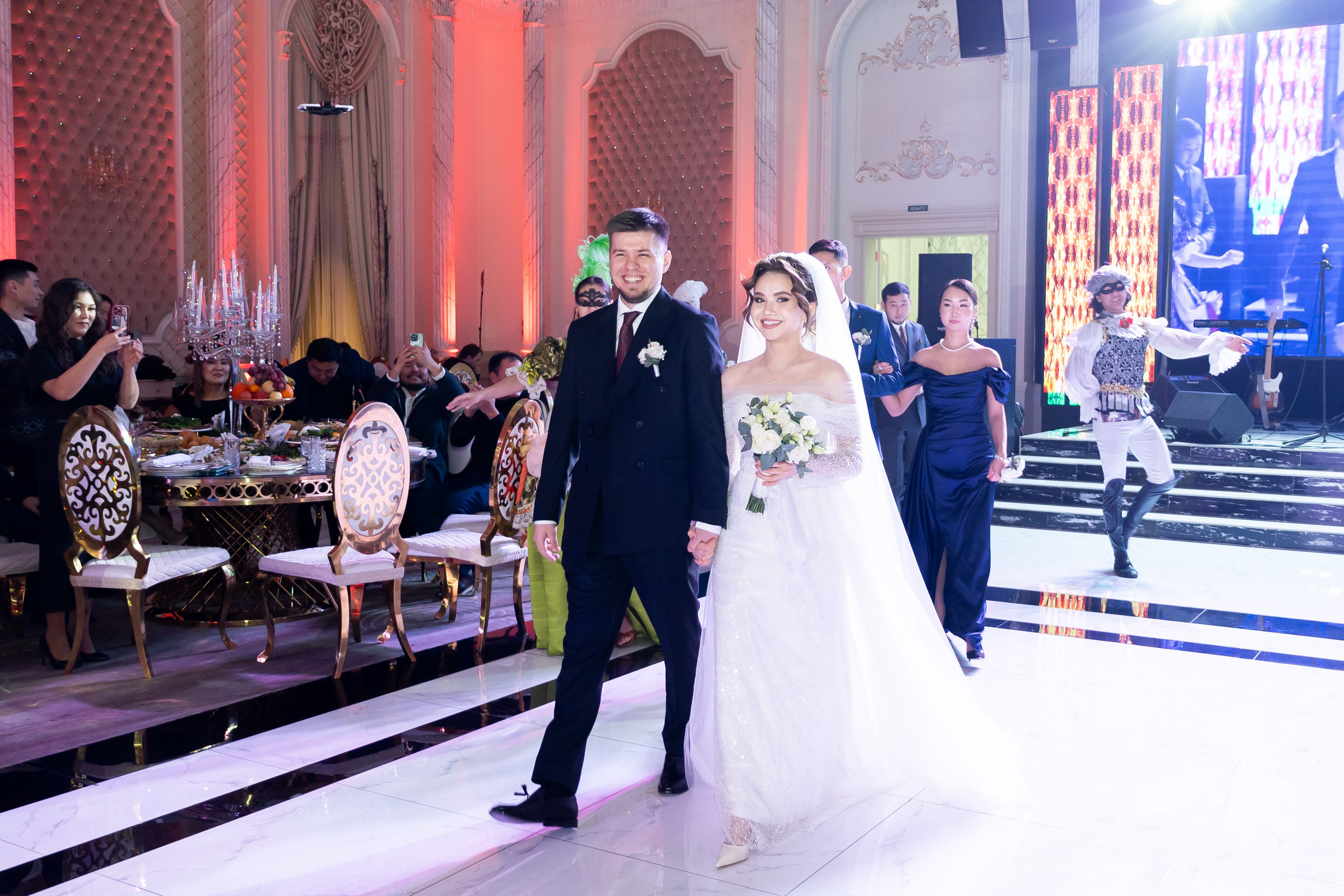 Свадебный банкет. Фото и видеосъемка в Алматы