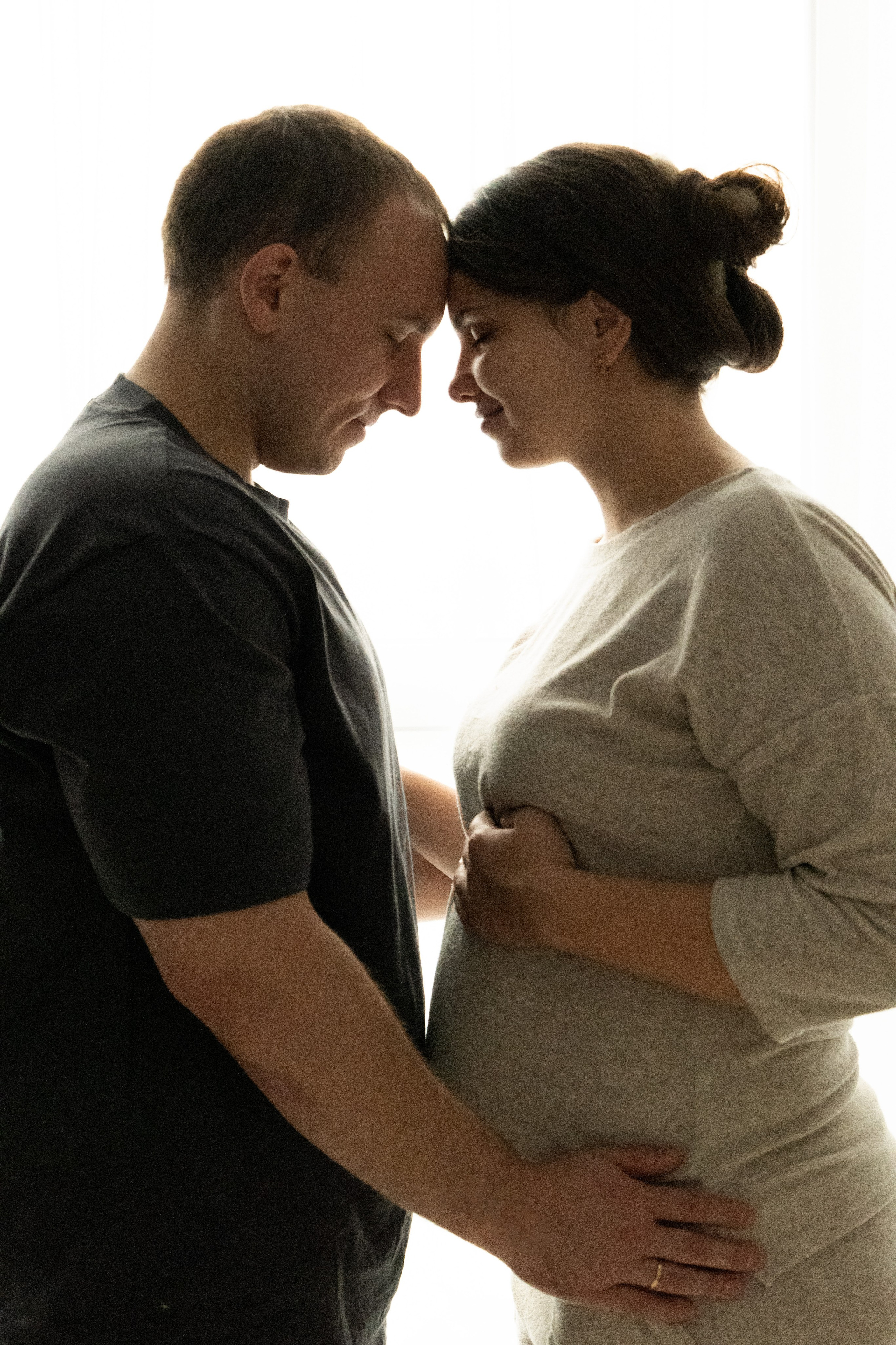 Домашняя новогодняя фотосесиия беременности. Фотограф видеограф Ольга Василевская