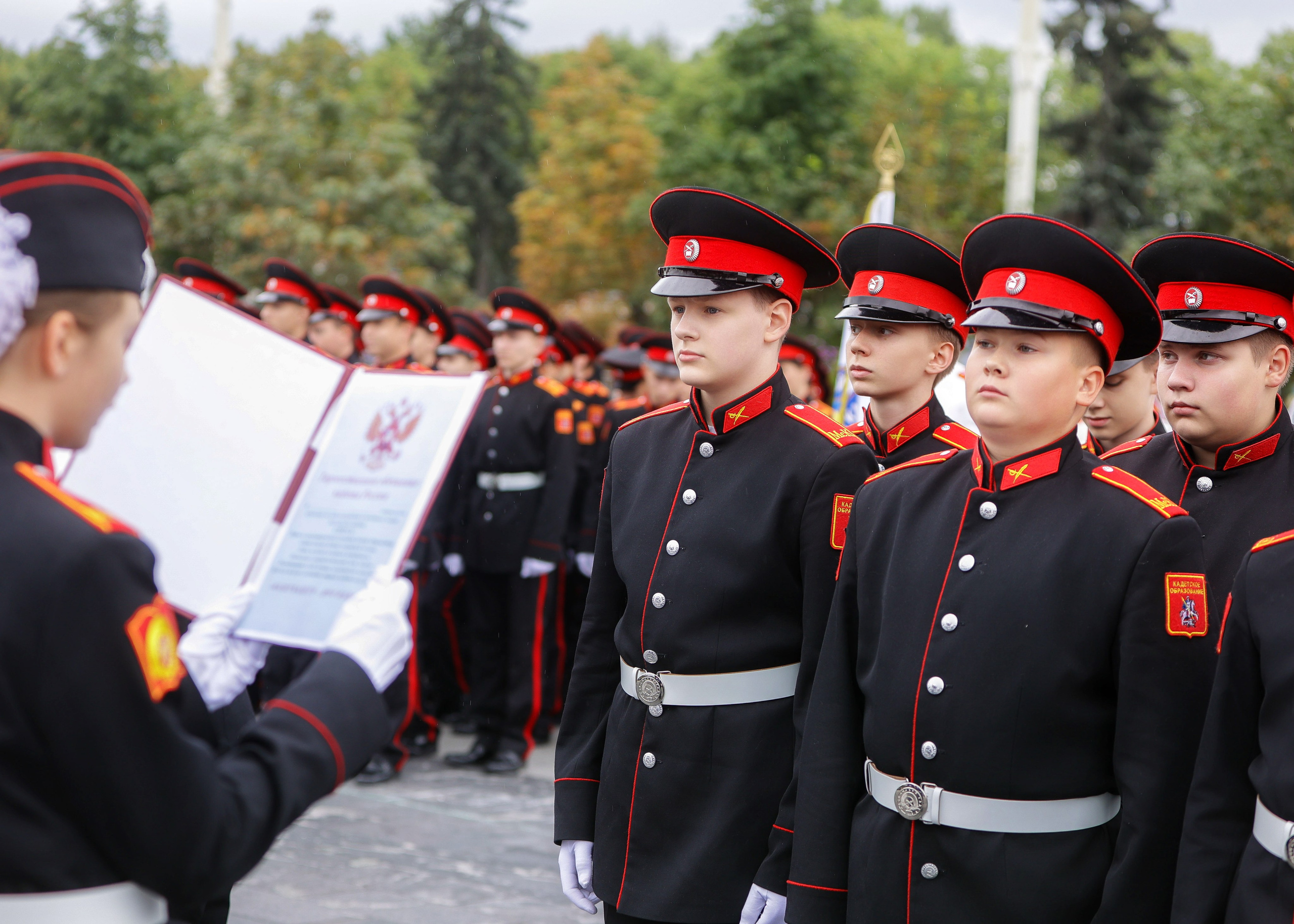 Посвящению в кадеты в Первом Московском кадетском корпусе, Дипломатической кадетской школы. Выпускные альбомы и школьный фотограф в Подольске, Троицке, Щербинке, Москве и Московской области