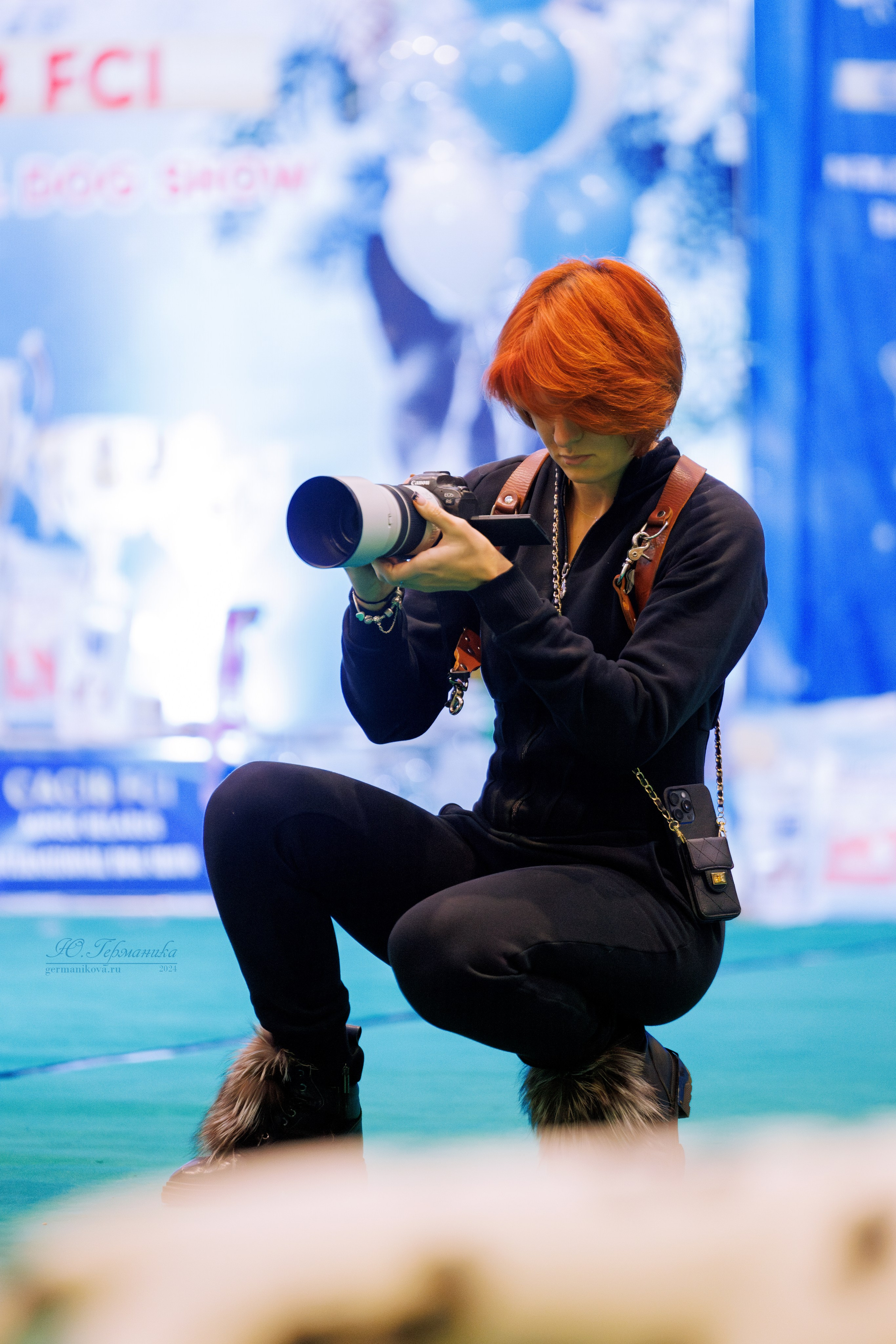 Минск 23.11.2024. Фотограф-анималист Юлия Германика