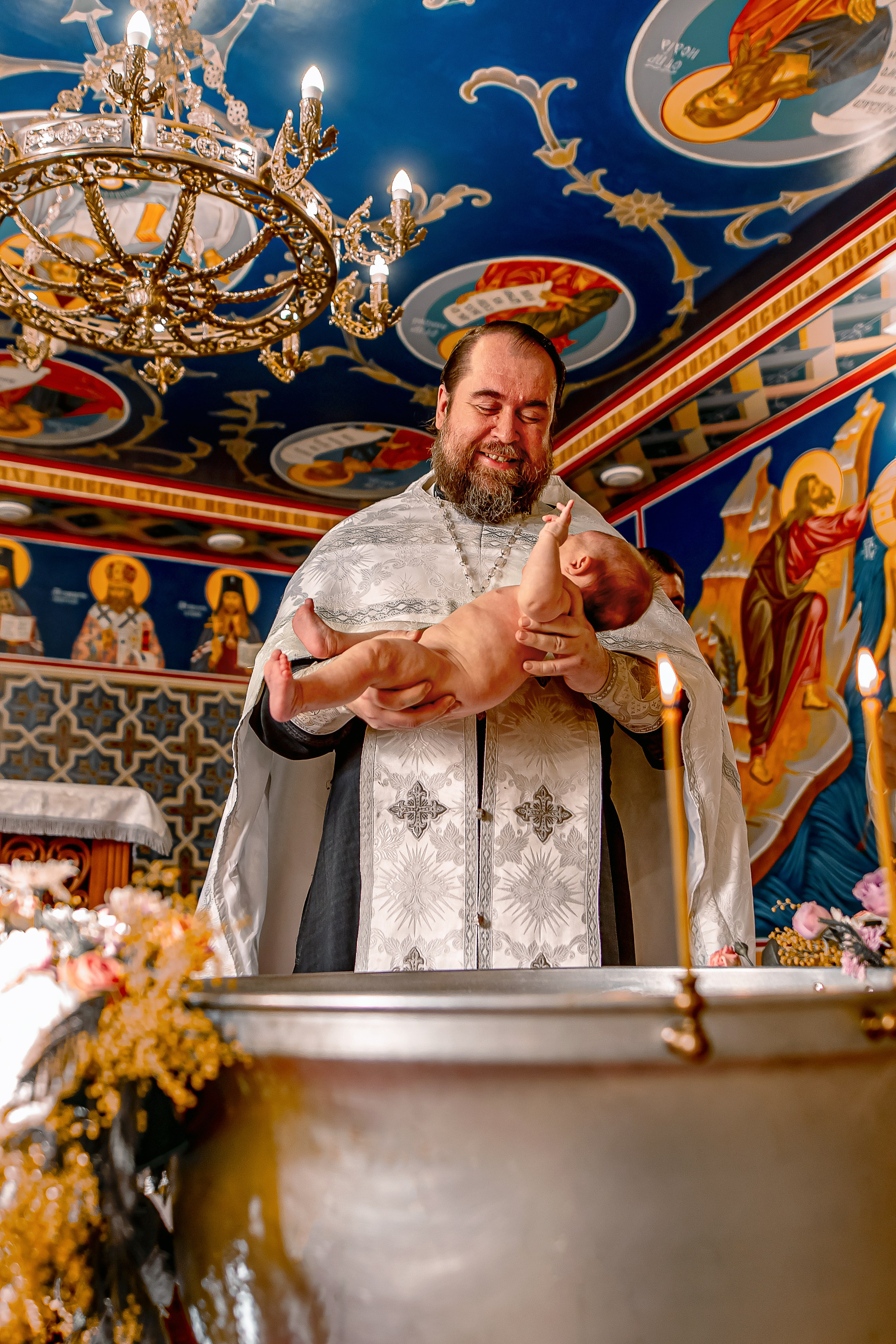 Таинство Крещения Екатерины. Фотограф Таинств Крещения и Венчания в г. Курске