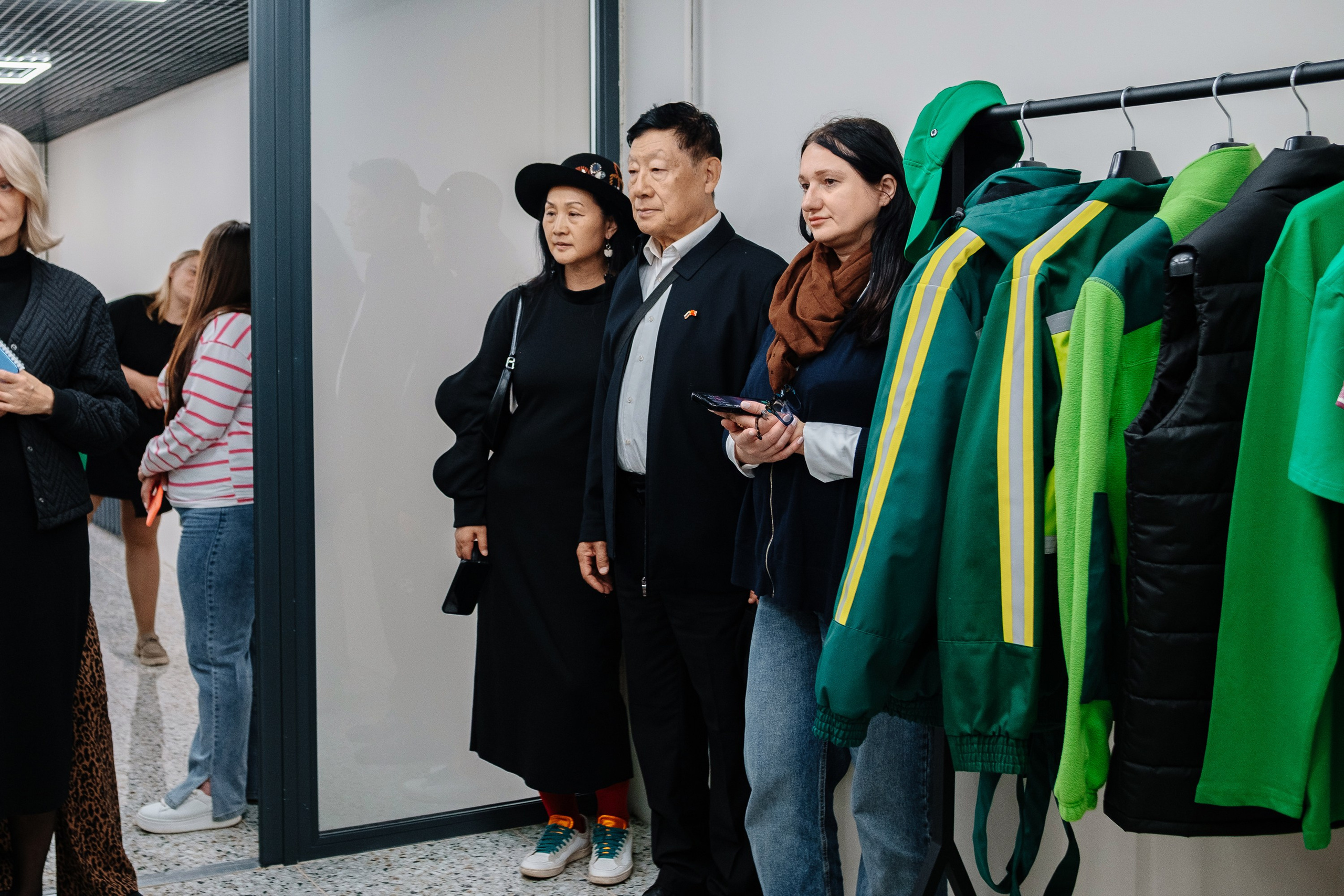 Делегация Китая в Ивановской текстильной компании