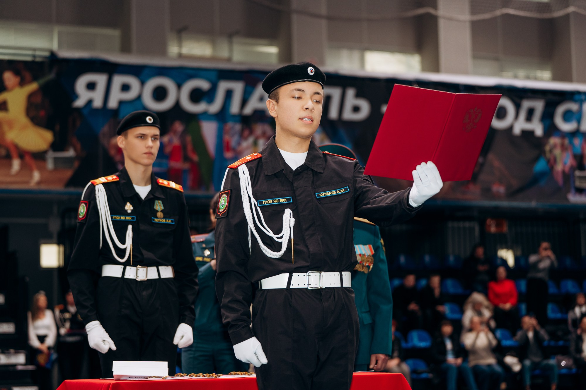 Принятие присяги кадетами. Свадебный и репортажный фотограф в Ярославле Евгений Сальников