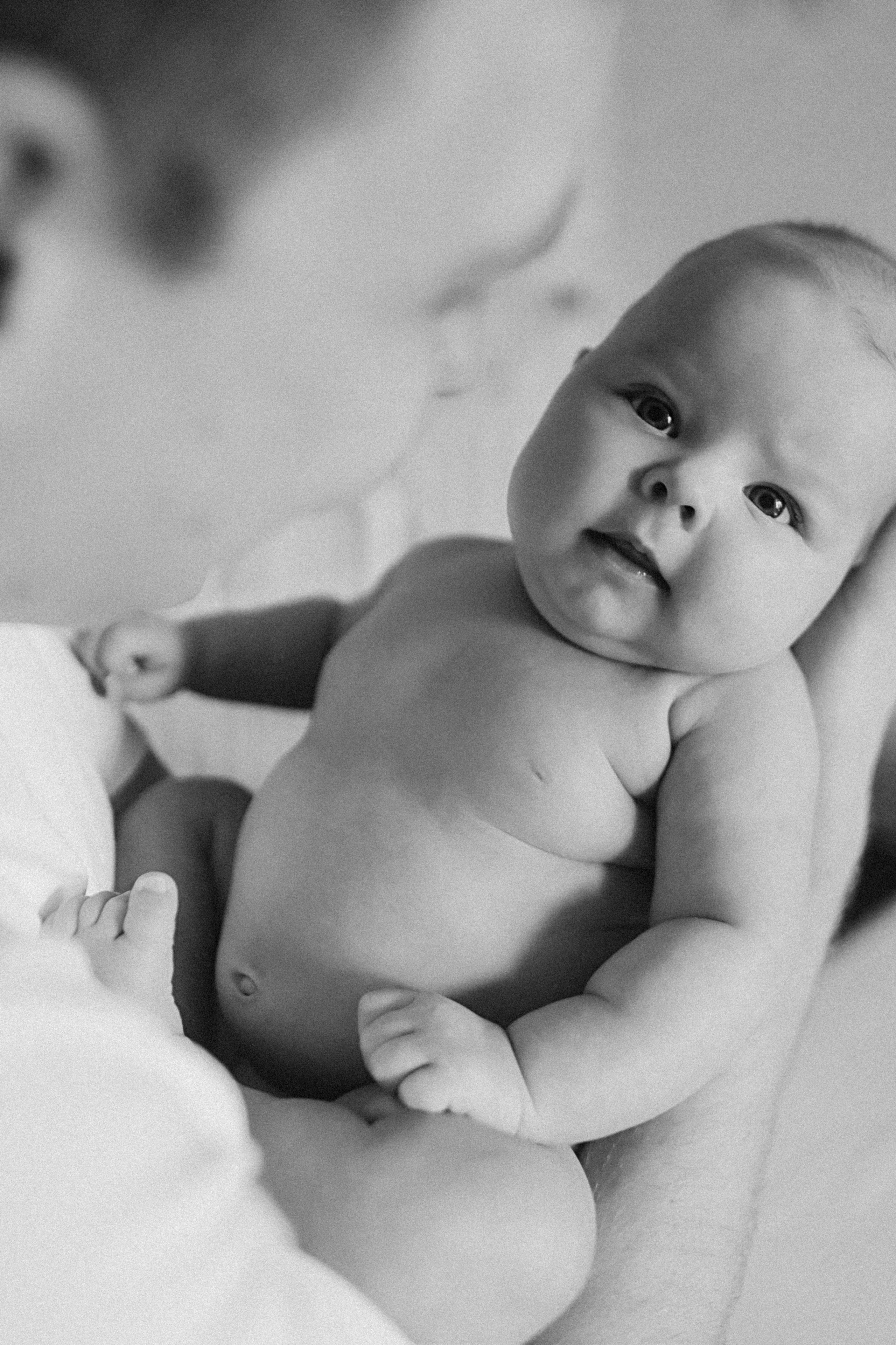 Аня, 2 месяца. Семейный фотограф Тюмень, фотограф на роды Салмина Мария