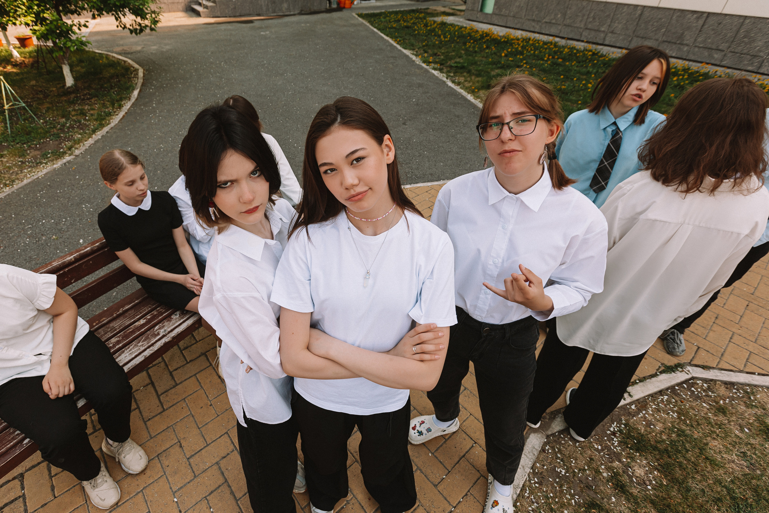 7 класс на улице. Семейный фотограф Тюмень, фотограф на роды Салмина Мария