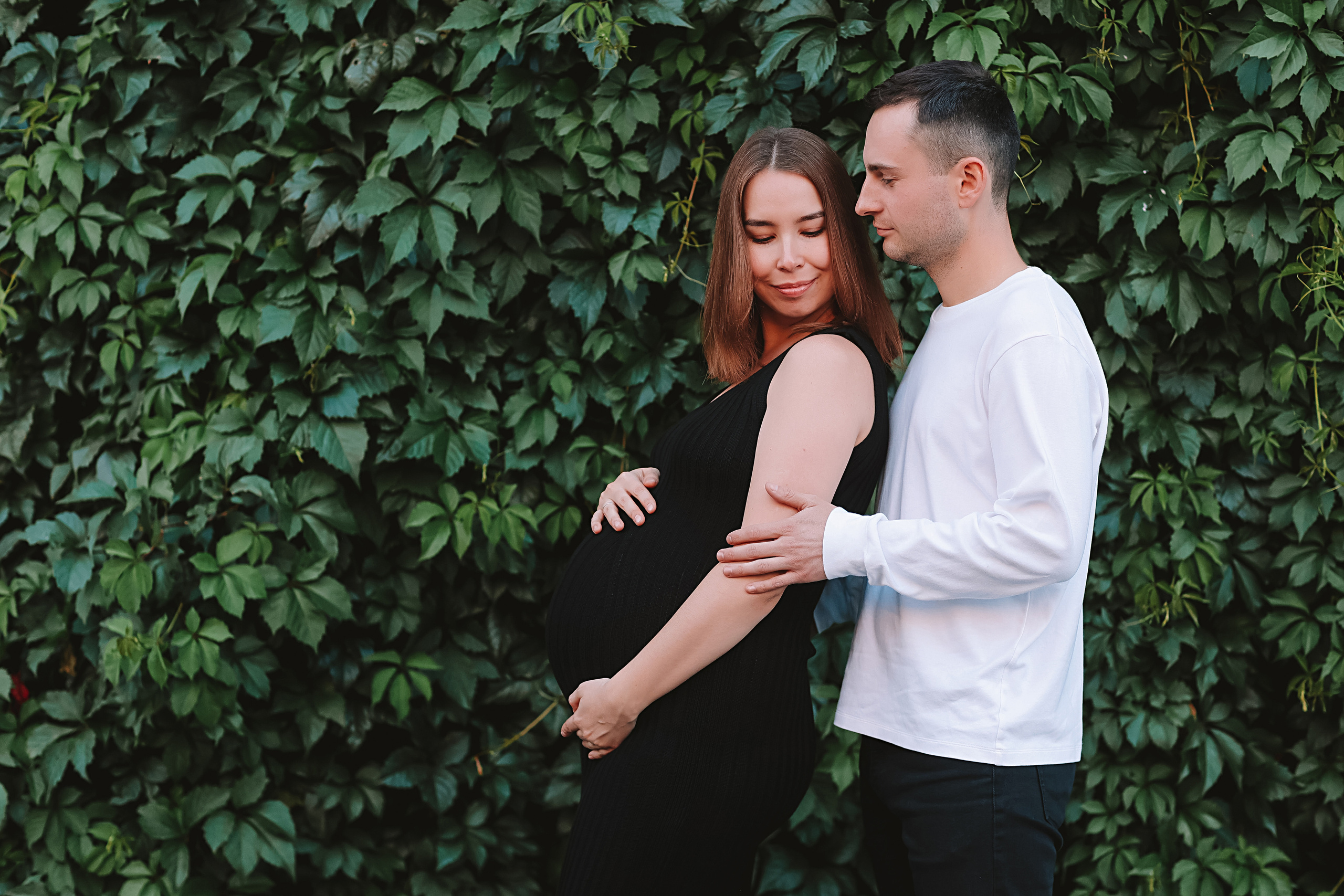 Беременность (центр города). Семейный фотограф Тюмень, фотограф на роды Салмина Мария