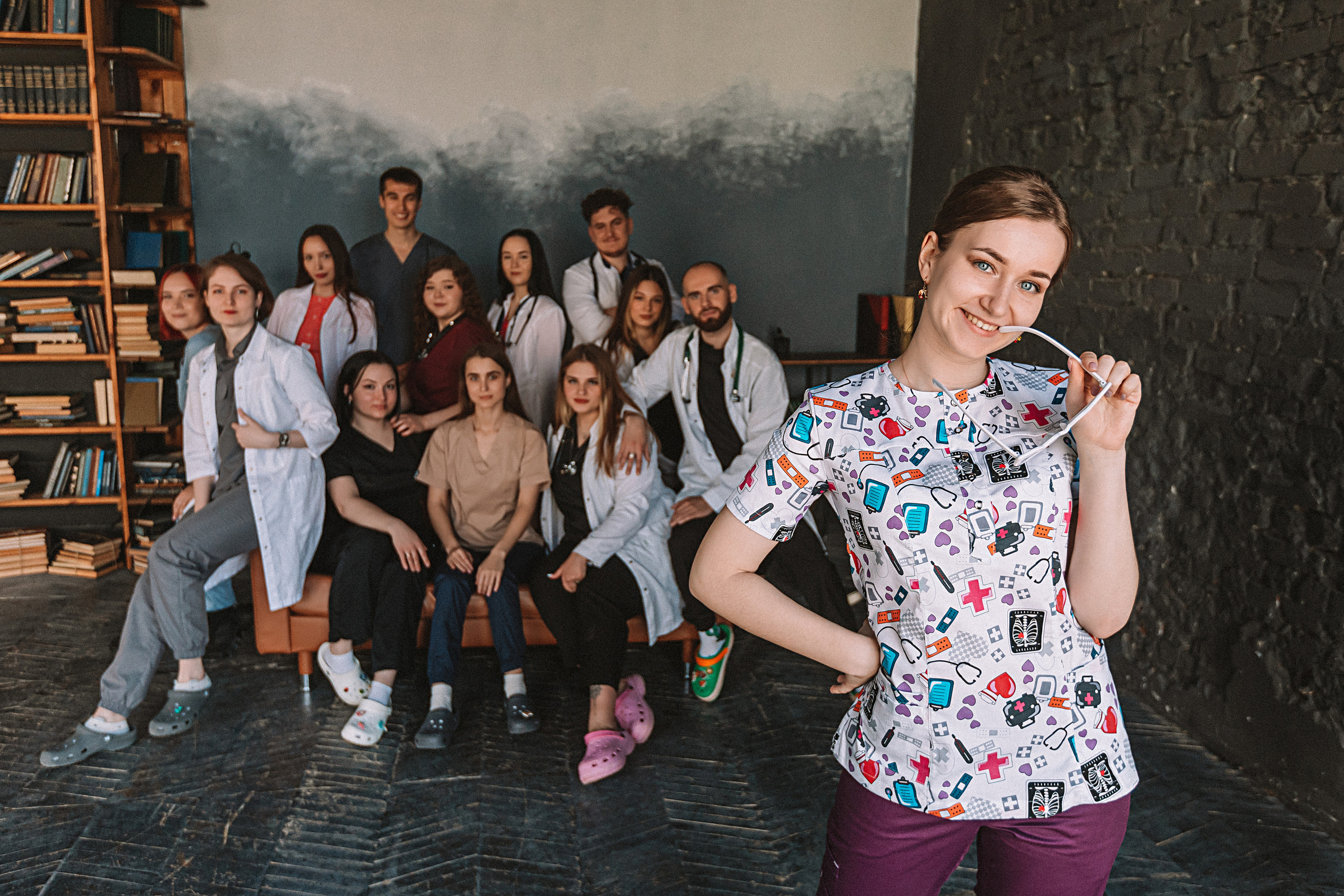 Медицинский. Семейный фотограф Тюмень, фотограф на роды Салмина Мария