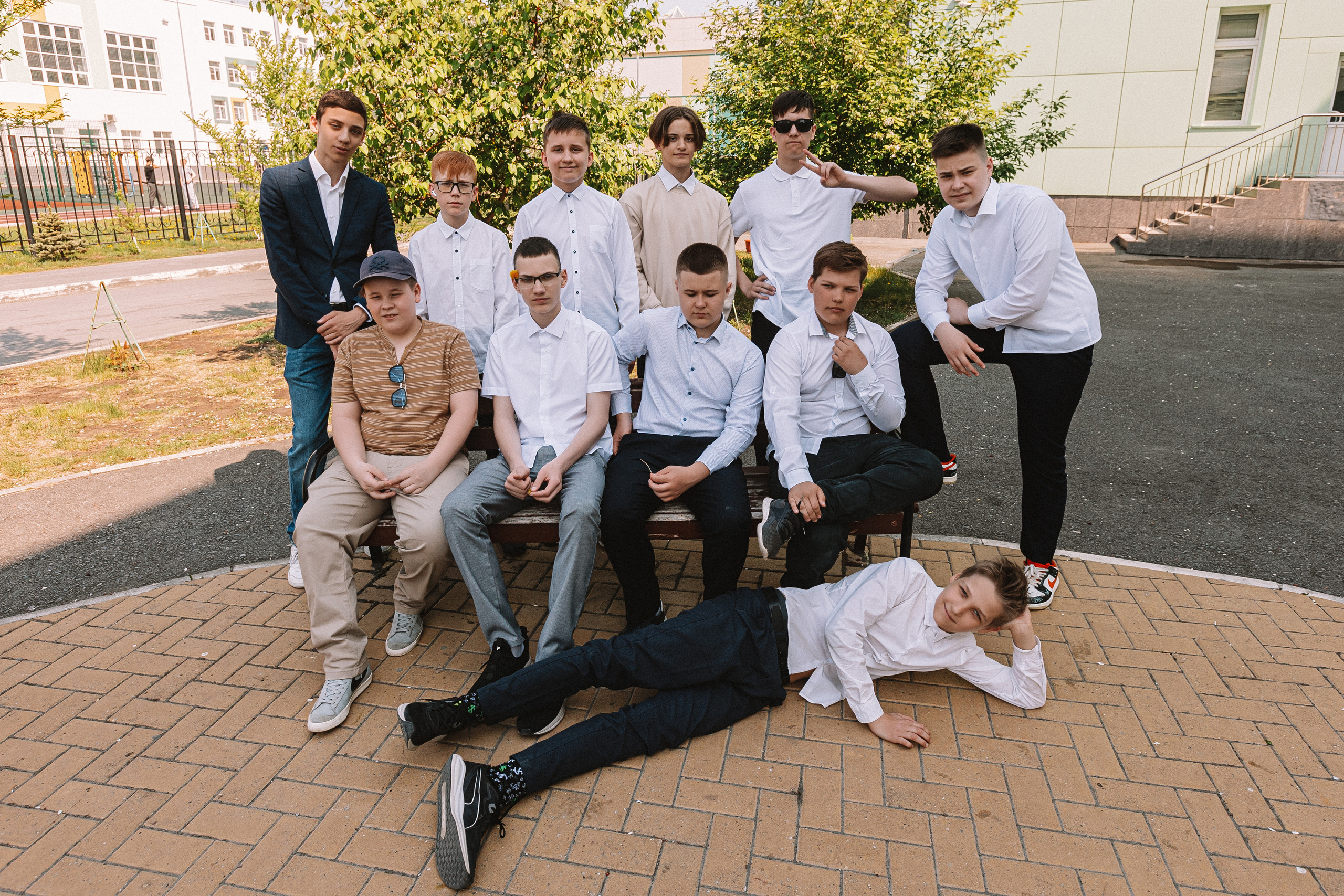 7 класс на улице. Семейный фотограф Тюмень, фотограф на роды Салмина Мария