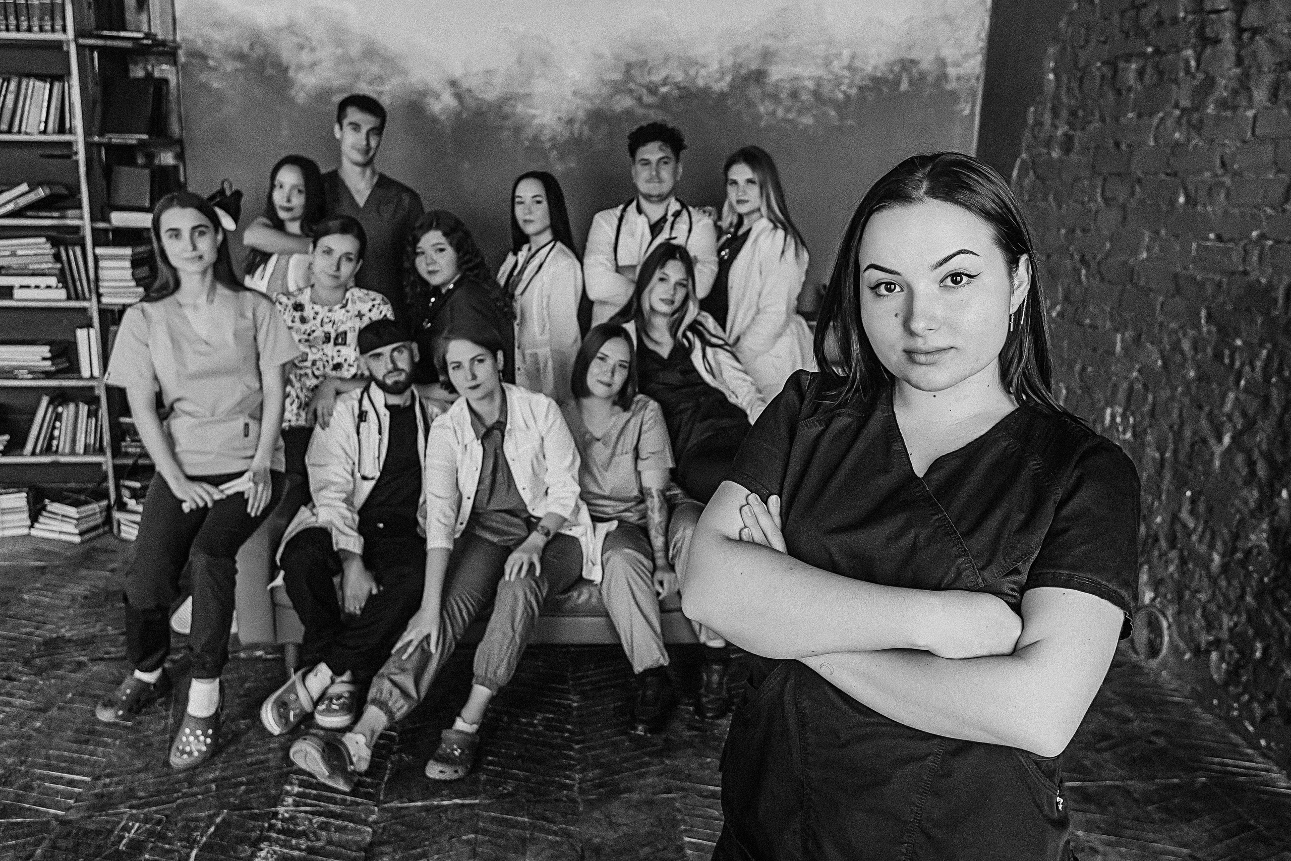 Медицинский. Семейный фотограф Тюмень, фотограф на роды Салмина Мария