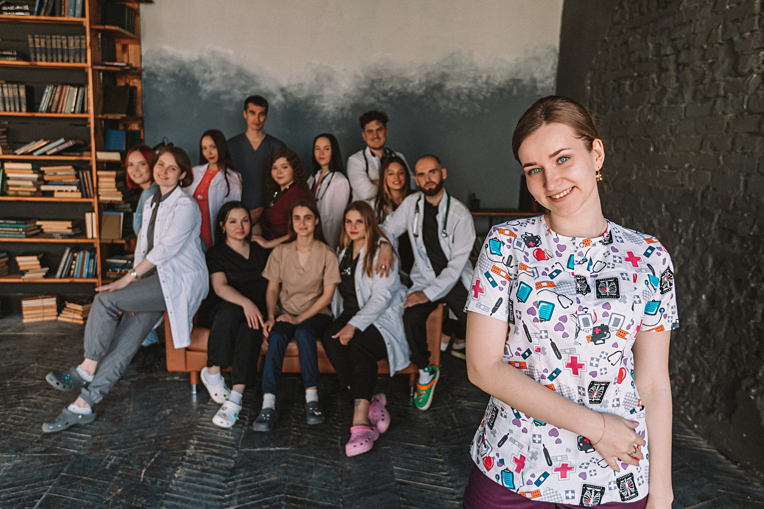 Медицинский. Семейный фотограф Тюмень, фотограф на роды Салмина Мария