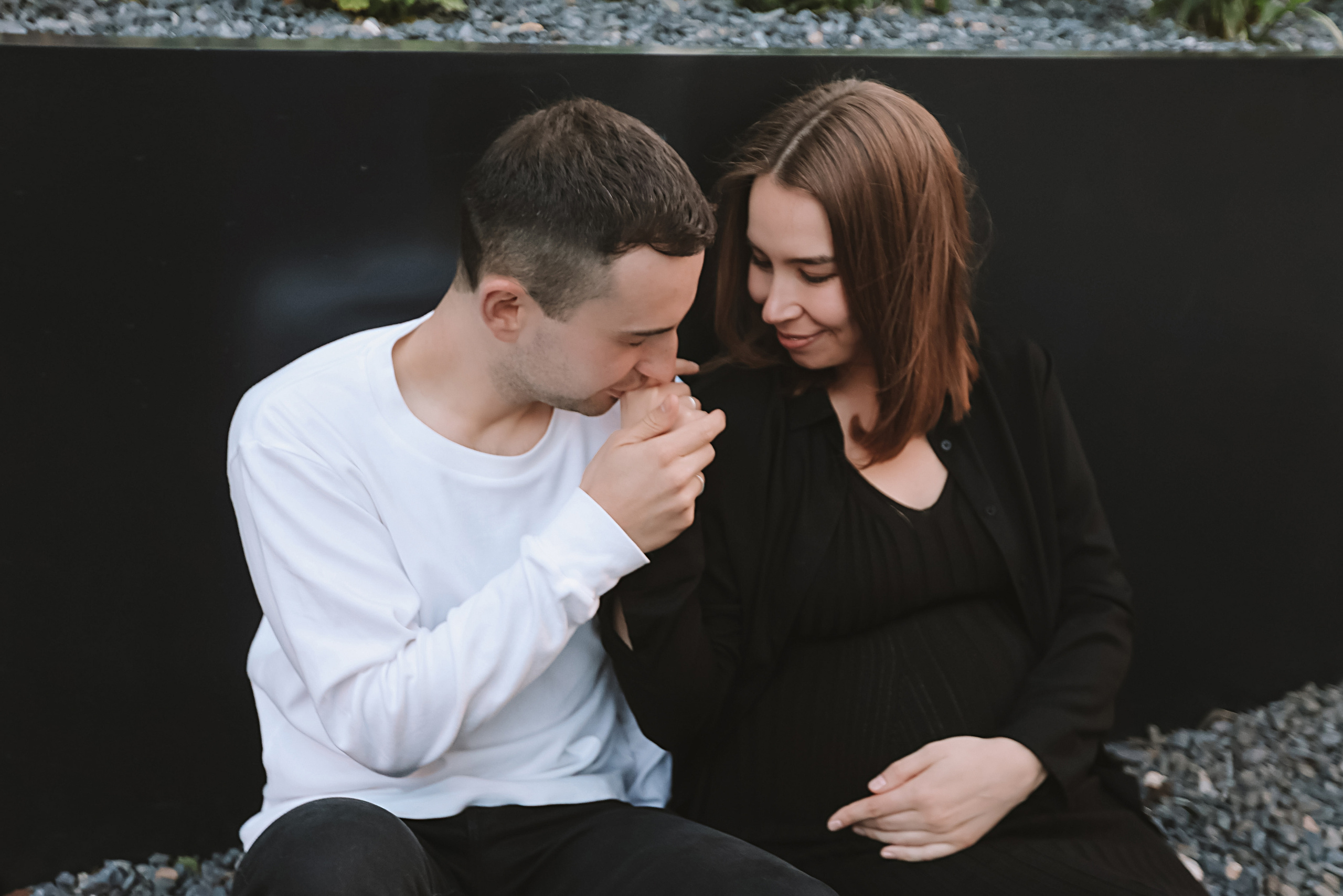 Беременность (центр города). Семейный фотограф Тюмень, фотограф на роды Салмина Мария