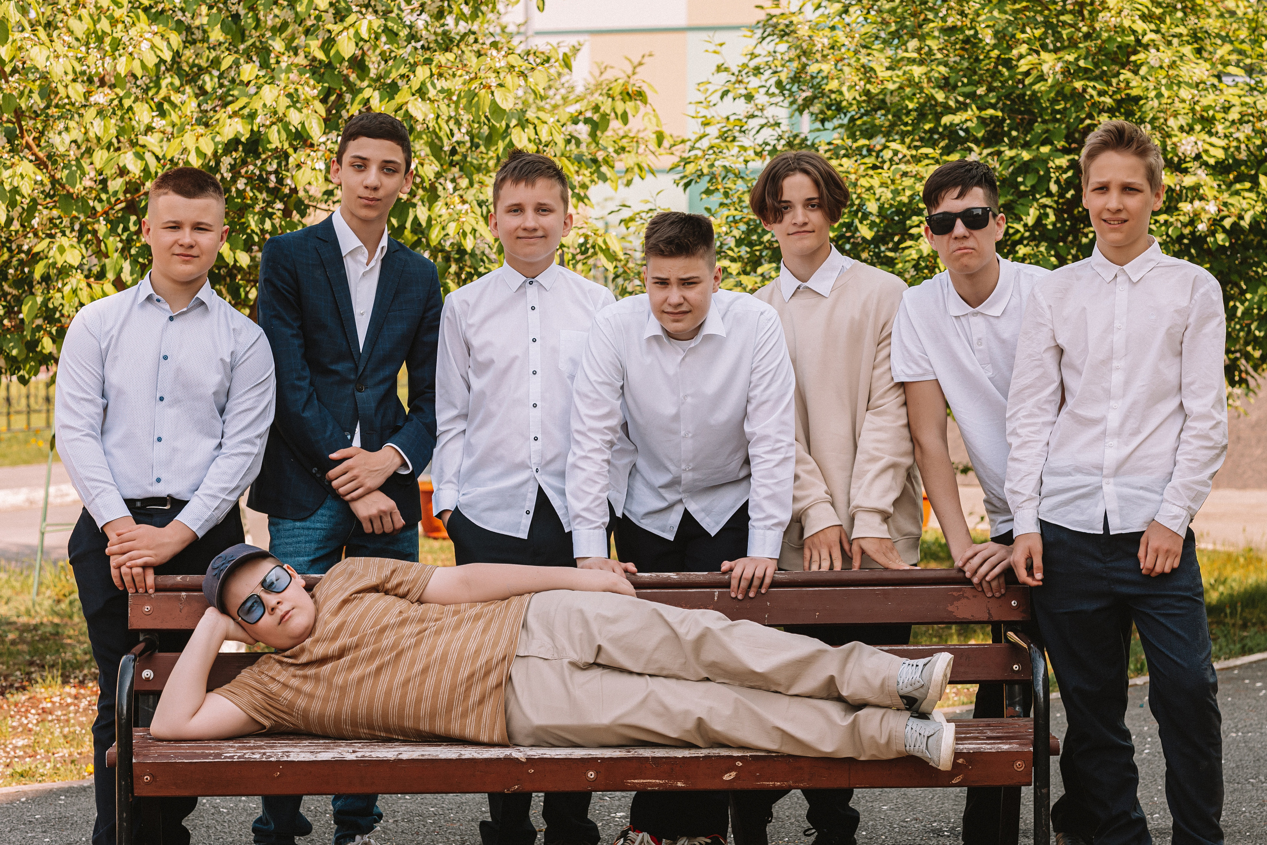 7 класс на улице. Семейный фотограф Тюмень, фотограф на роды Салмина Мария