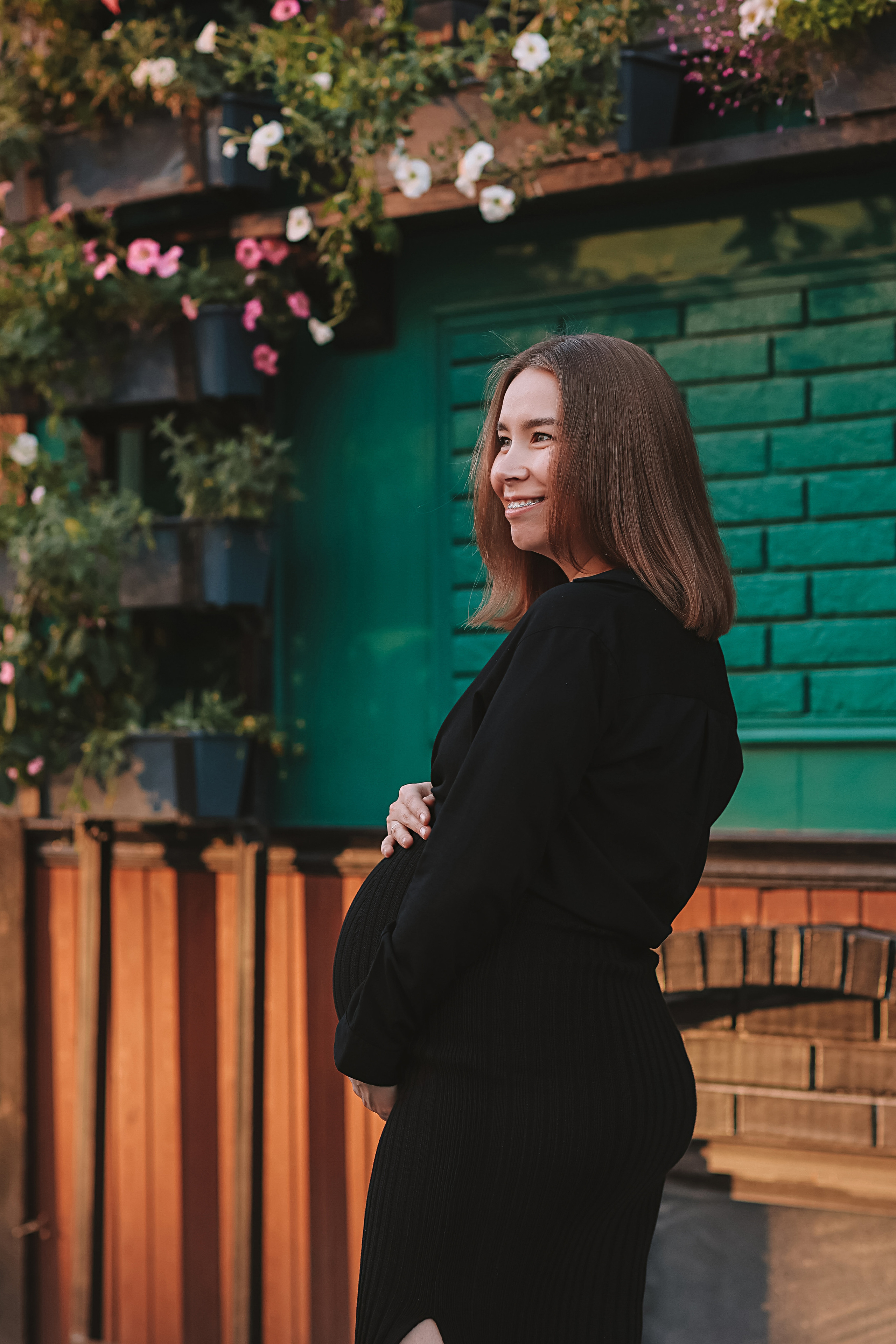 Беременность (центр города). Семейный фотограф Тюмень, фотограф на роды Салмина Мария