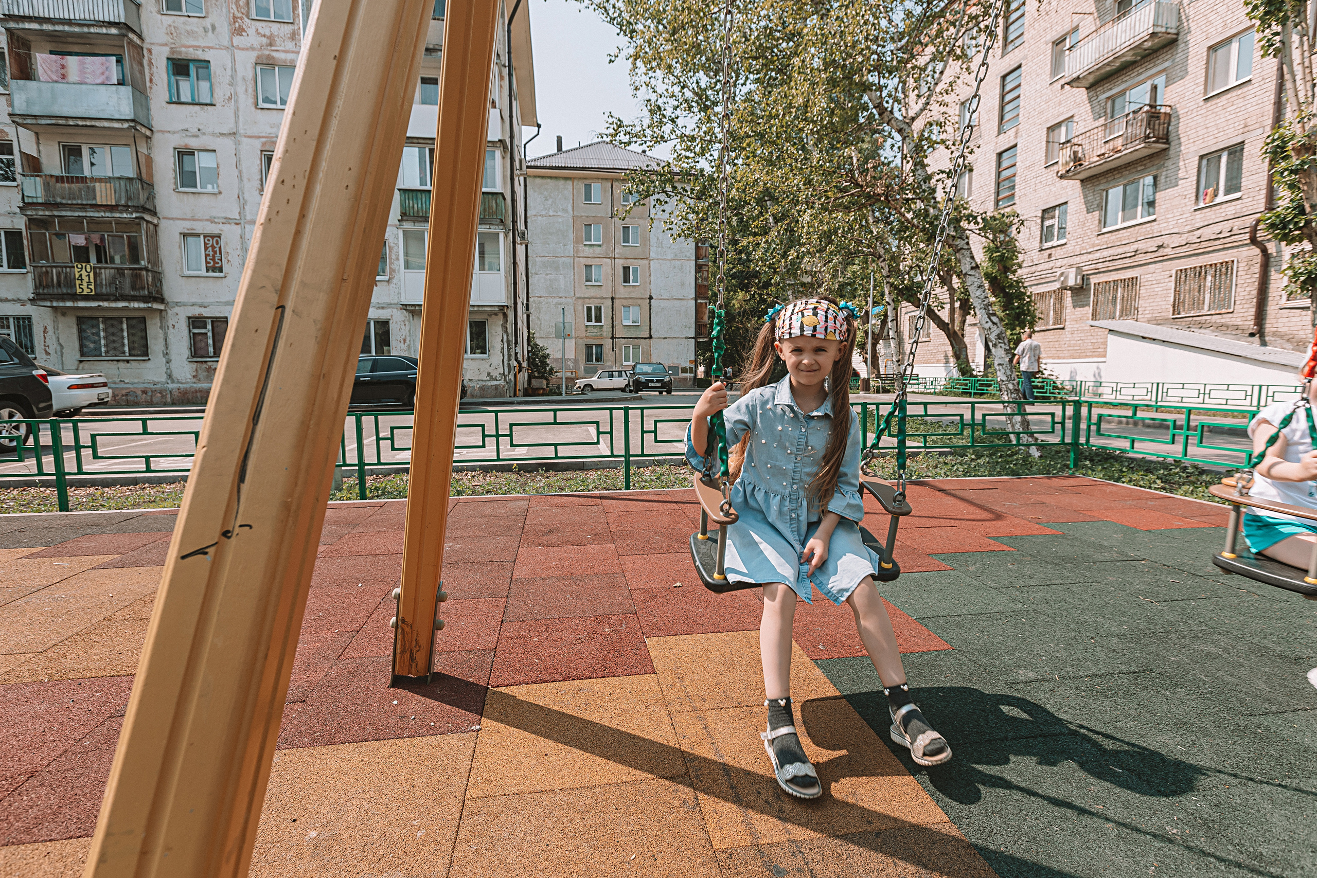 Один день в саду (частный). Семейный фотограф Тюмень, фотограф на роды Салмина Мария