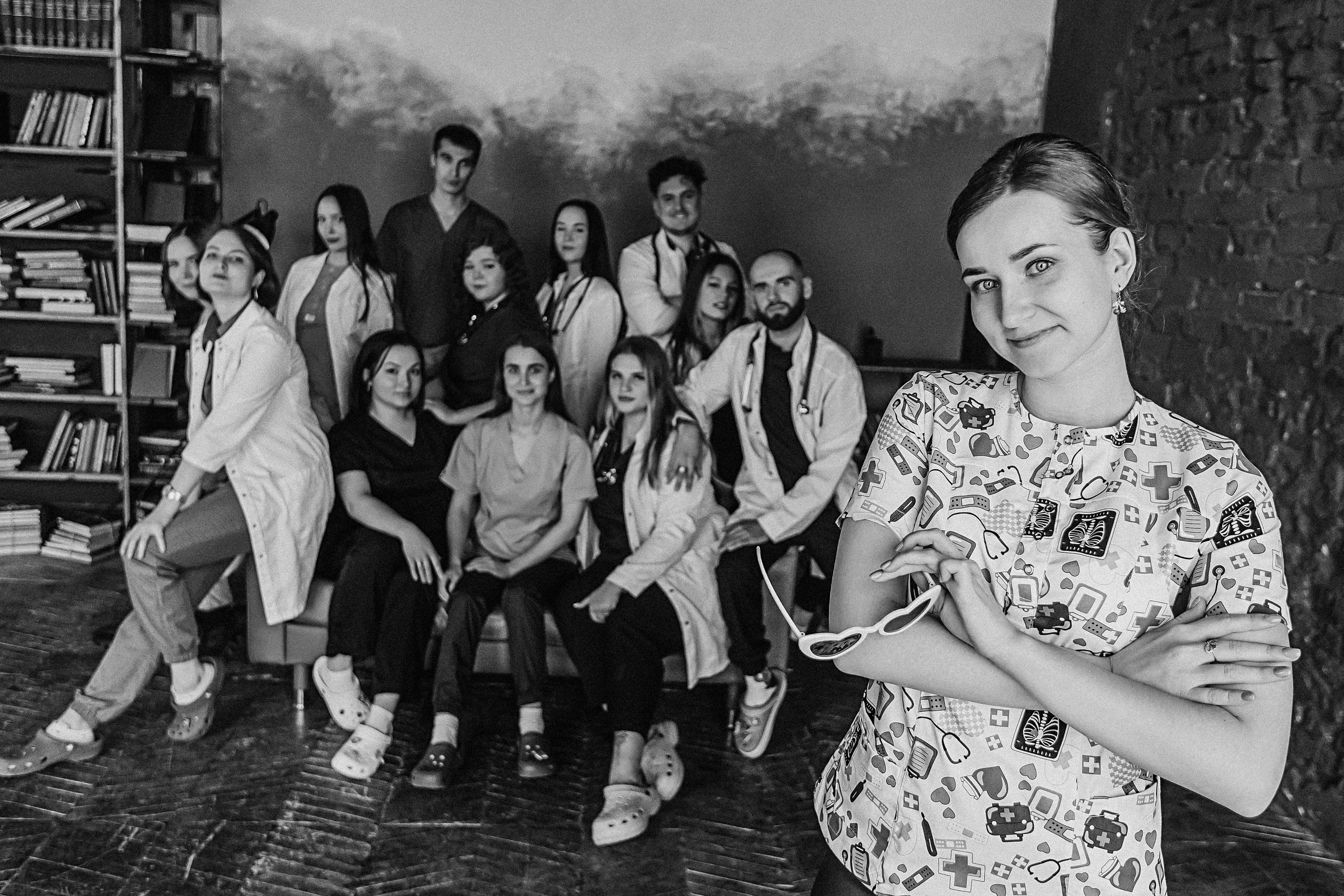 Медицинский. Семейный фотограф Тюмень, фотограф на роды Салмина Мария