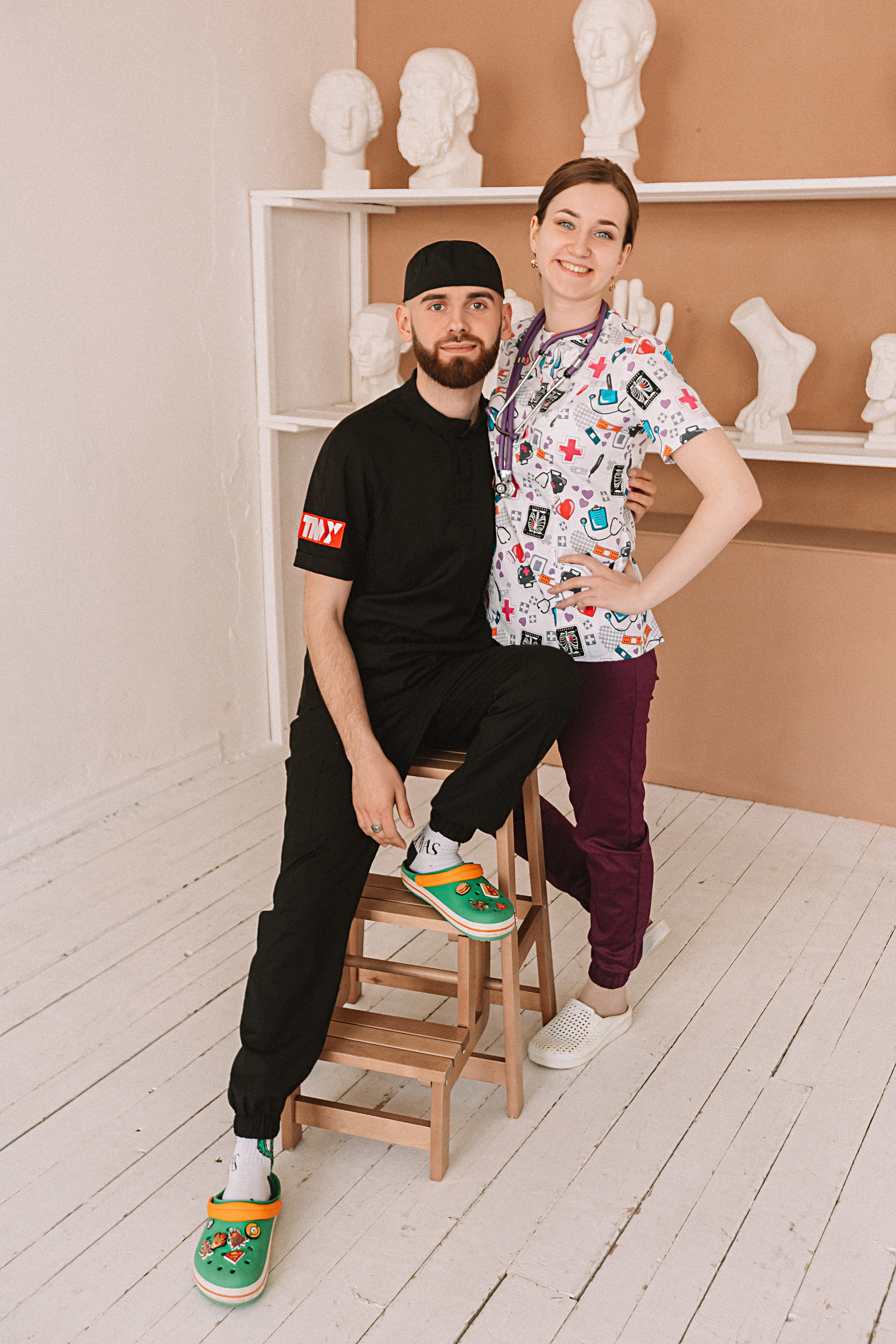 Медицинский. Семейный фотограф Тюмень, фотограф на роды Салмина Мария