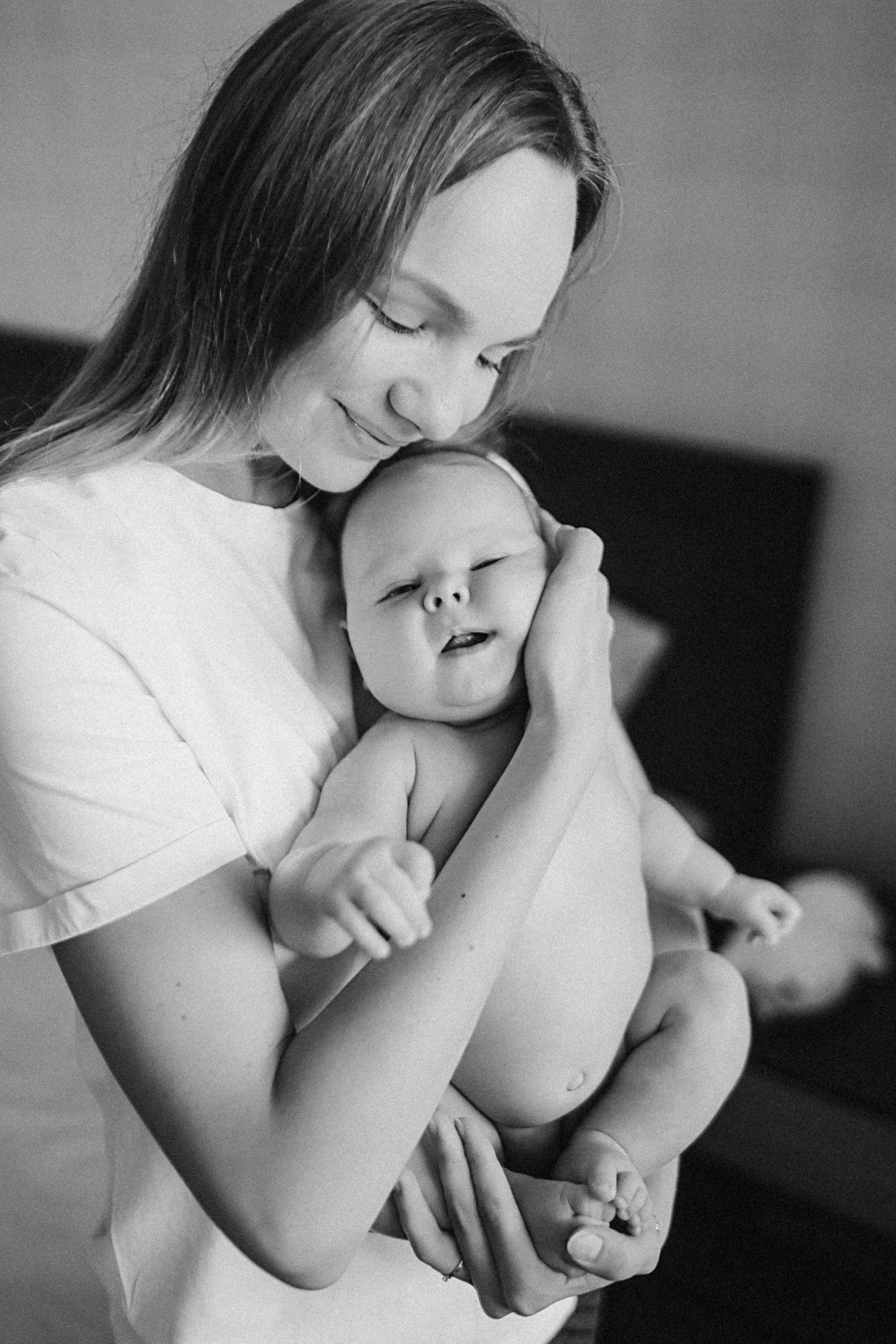 Аня, 2 месяца. Семейный фотограф Тюмень, фотограф на роды Салмина Мария