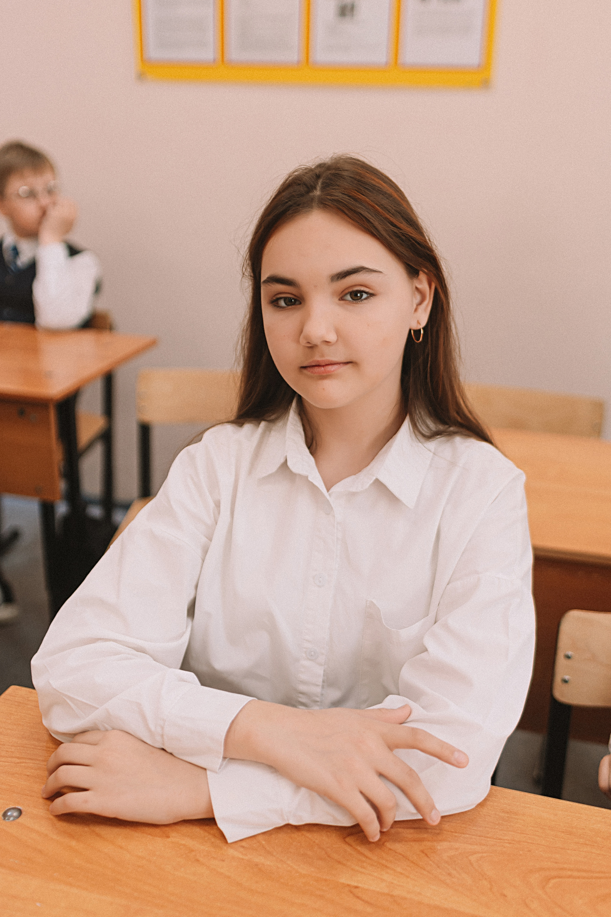 7 класс в стенах школы. Семейный фотограф Тюмень, фотограф на роды Салмина Мария