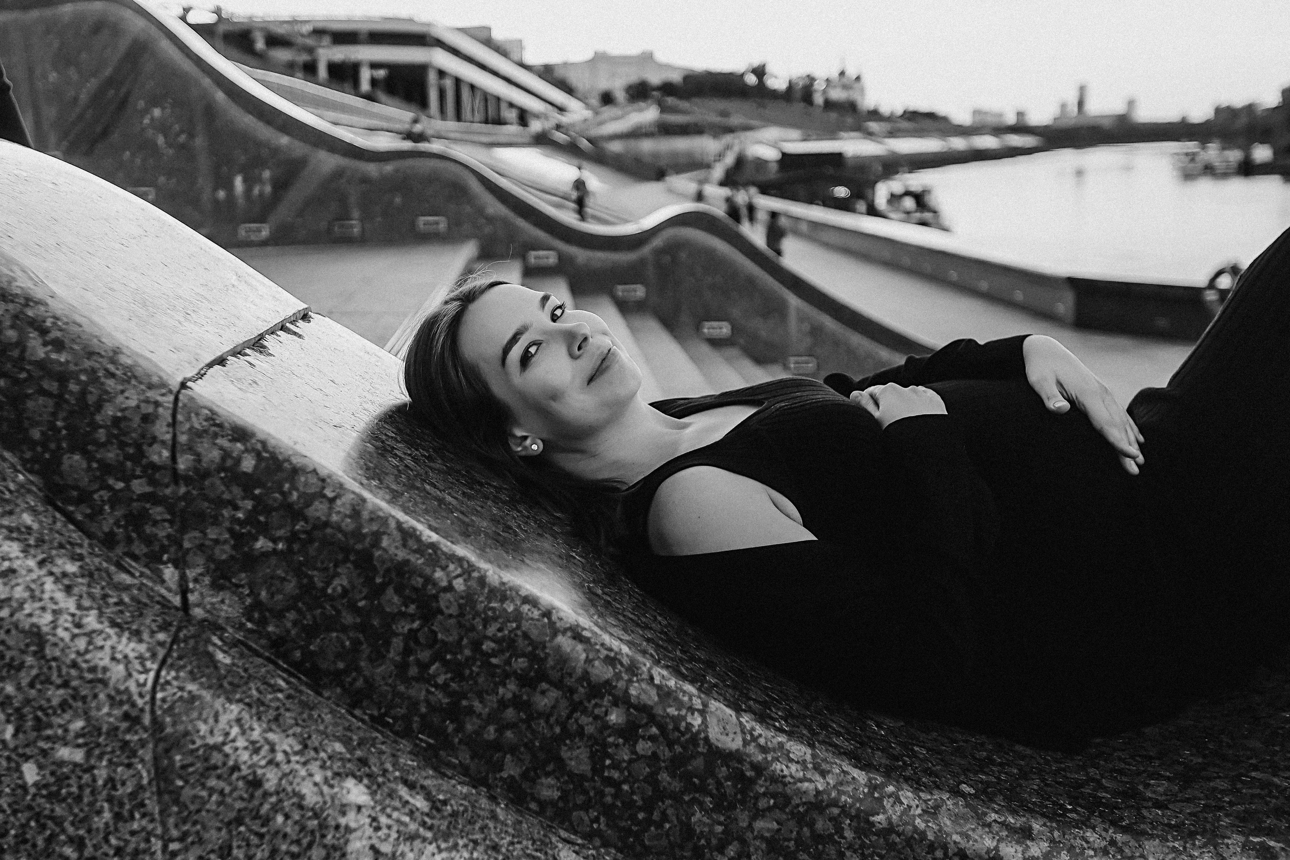 Беременность (центр города). Семейный фотограф Тюмень, фотограф на роды Салмина Мария