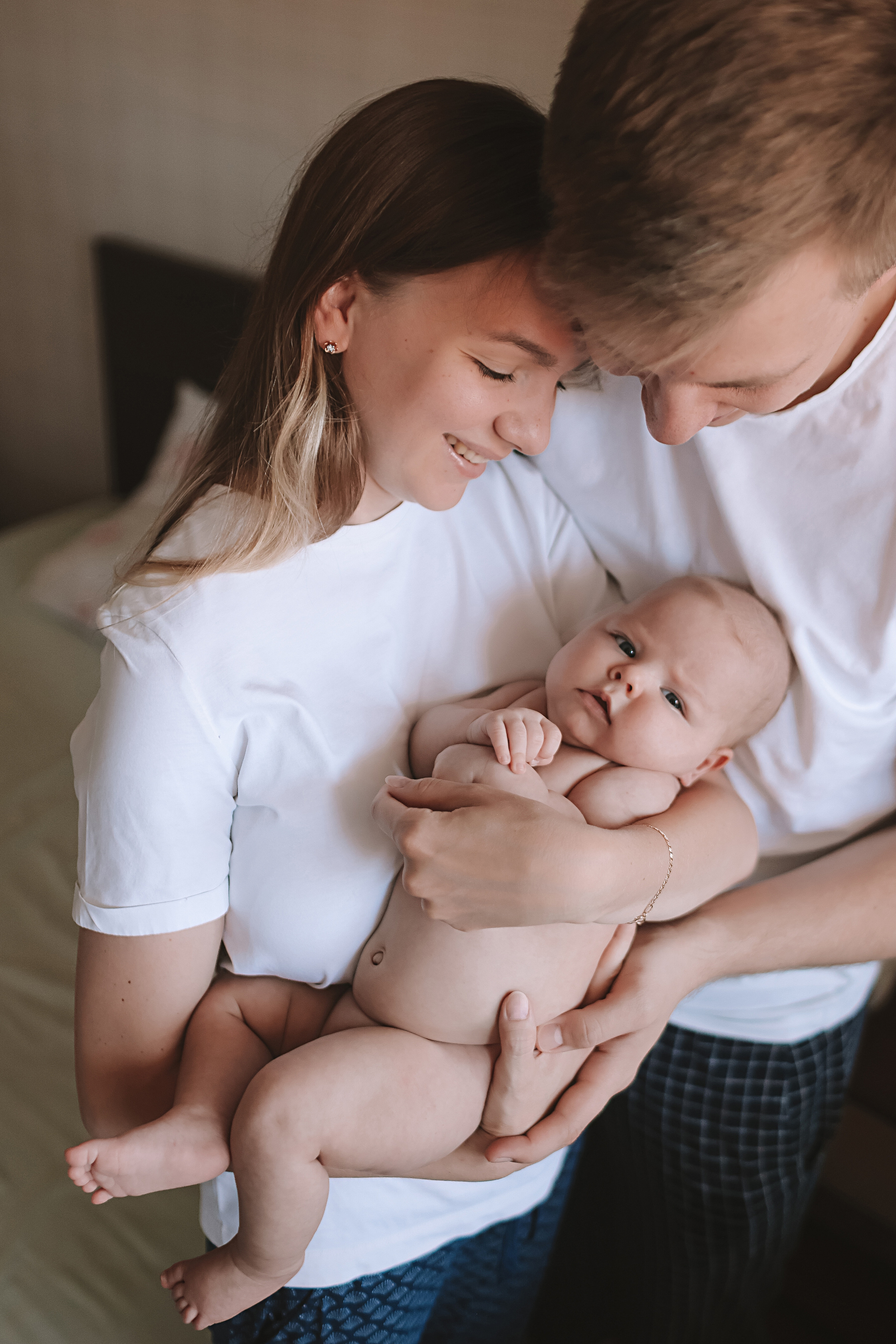 Аня, 2 месяца. Семейный фотограф Тюмень, фотограф на роды Салмина Мария