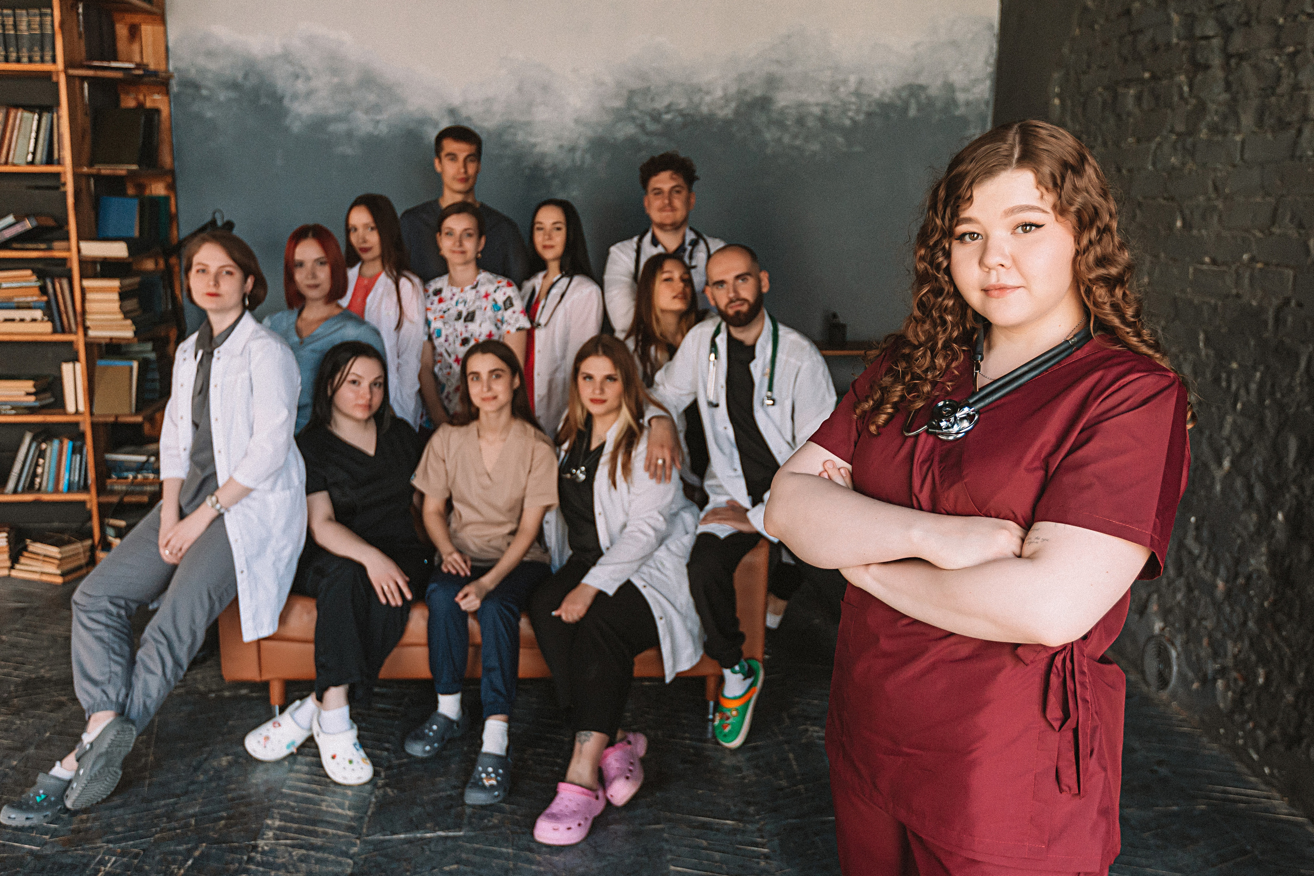 Медицинский. Семейный фотограф Тюмень, фотограф на роды Салмина Мария