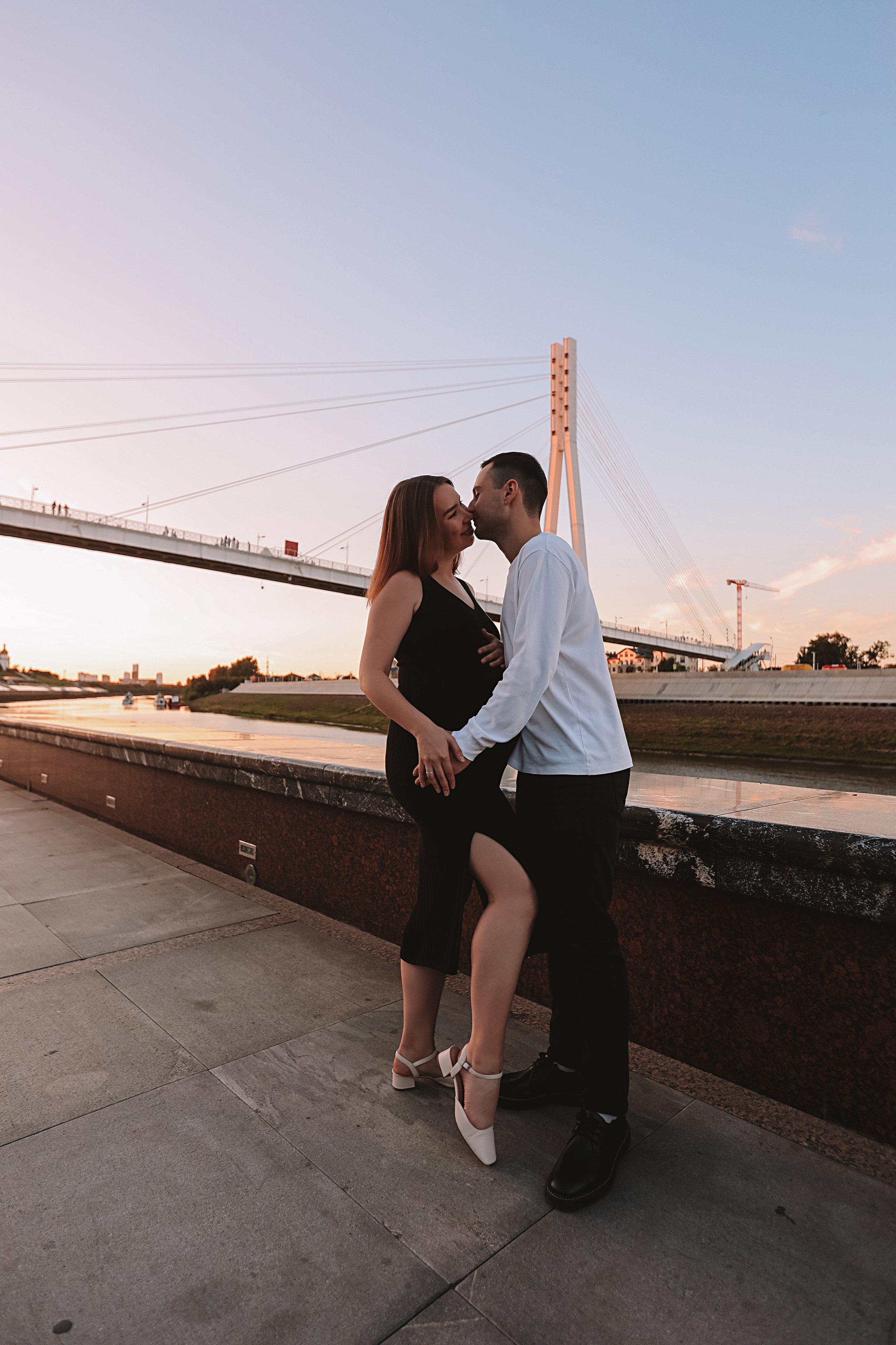 Беременность (центр города). Семейный фотограф Тюмень, фотограф на роды Салмина Мария