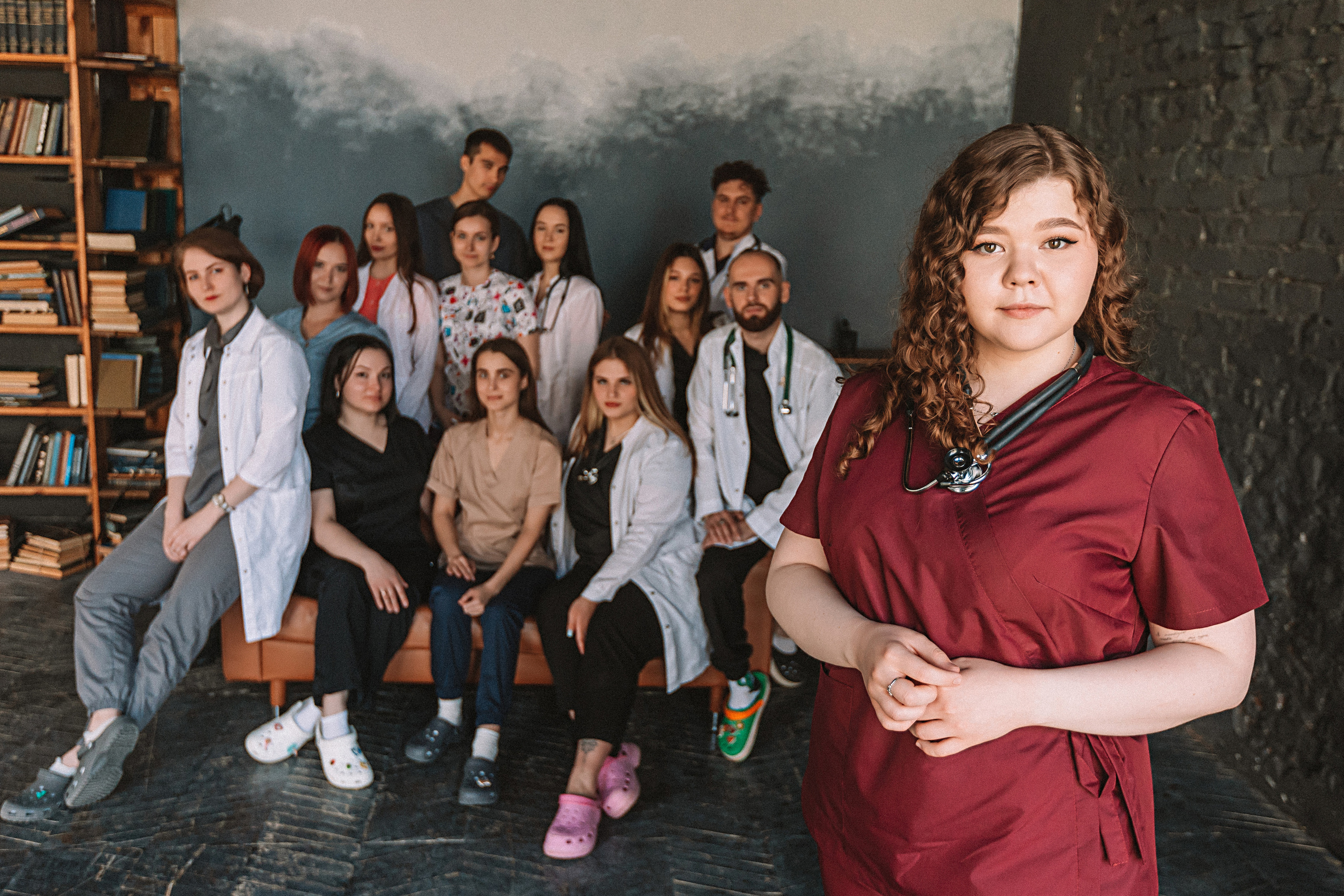 Медицинский. Семейный фотограф Тюмень, фотограф на роды Салмина Мария