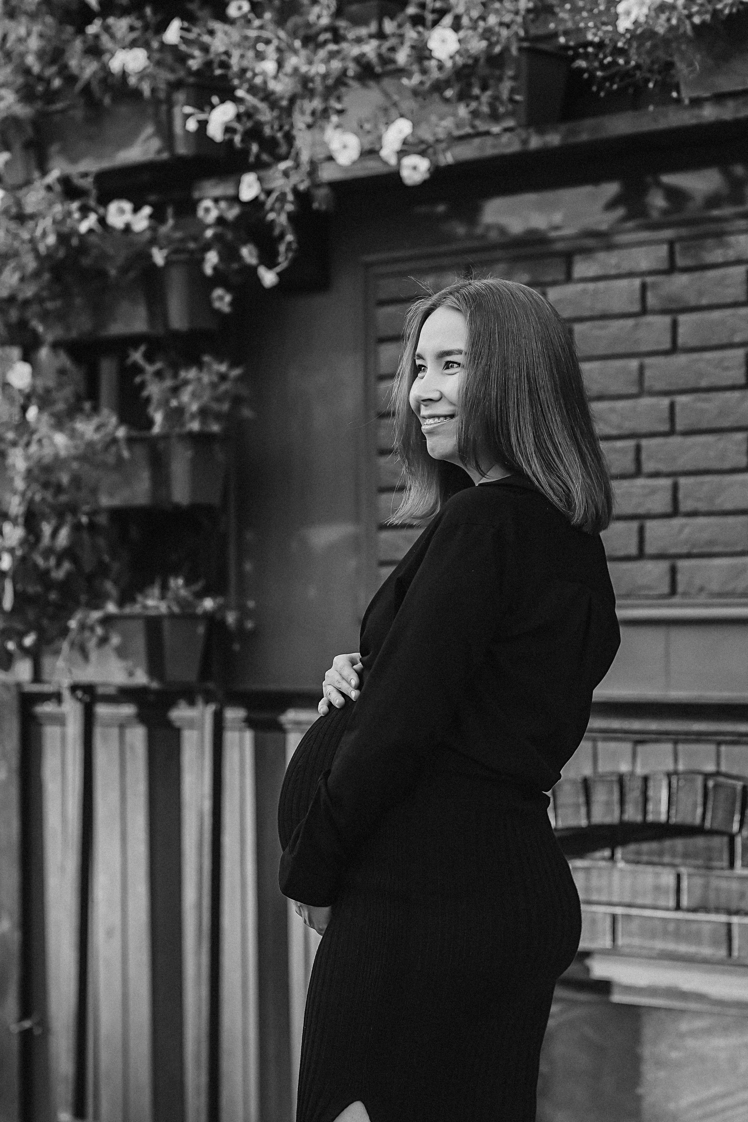 Беременность (центр города). Семейный фотограф Тюмень, фотограф на роды Салмина Мария