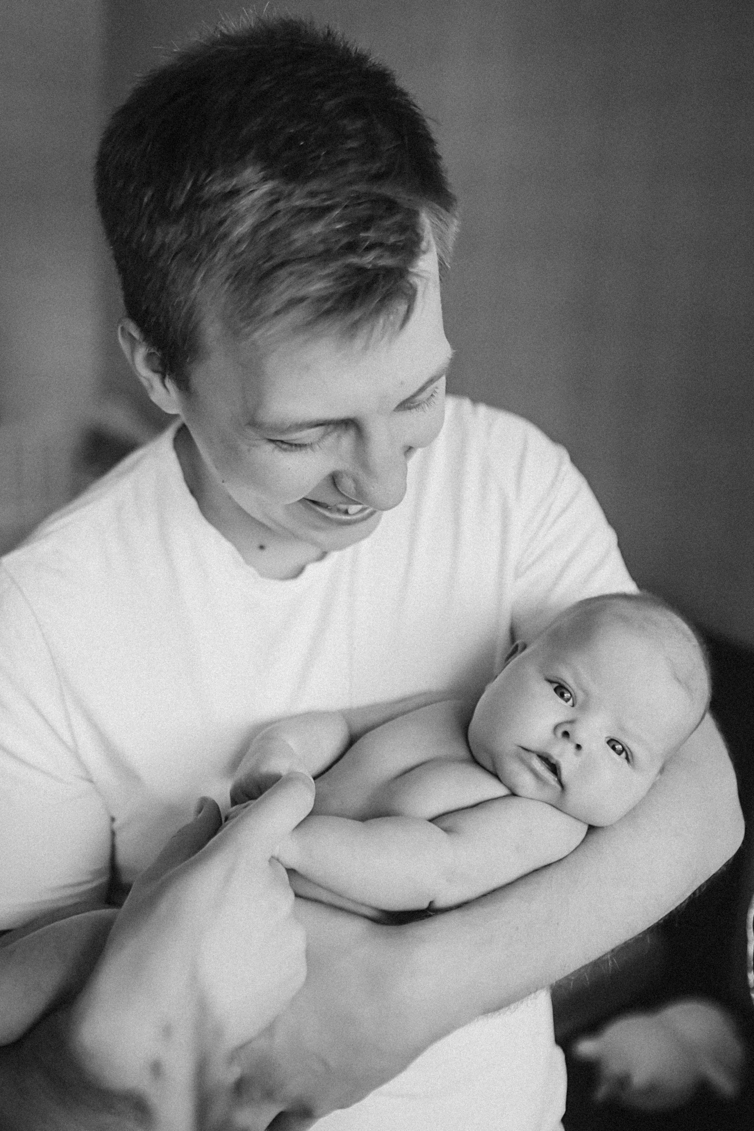 Аня, 2 месяца. Семейный фотограф Тюмень, фотограф на роды Салмина Мария