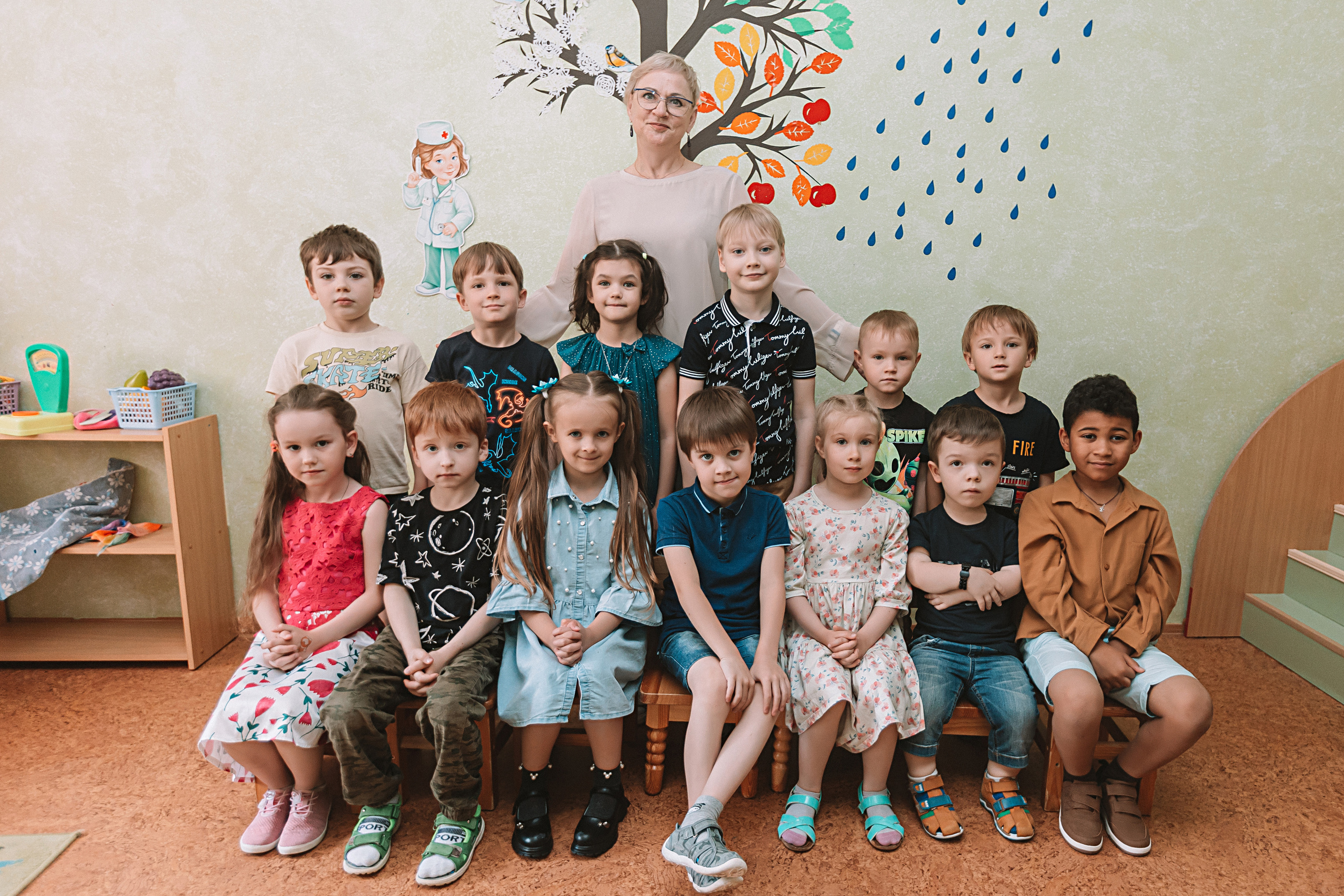 Один день в саду (частный). Семейный фотограф Тюмень, фотограф на роды Салмина Мария