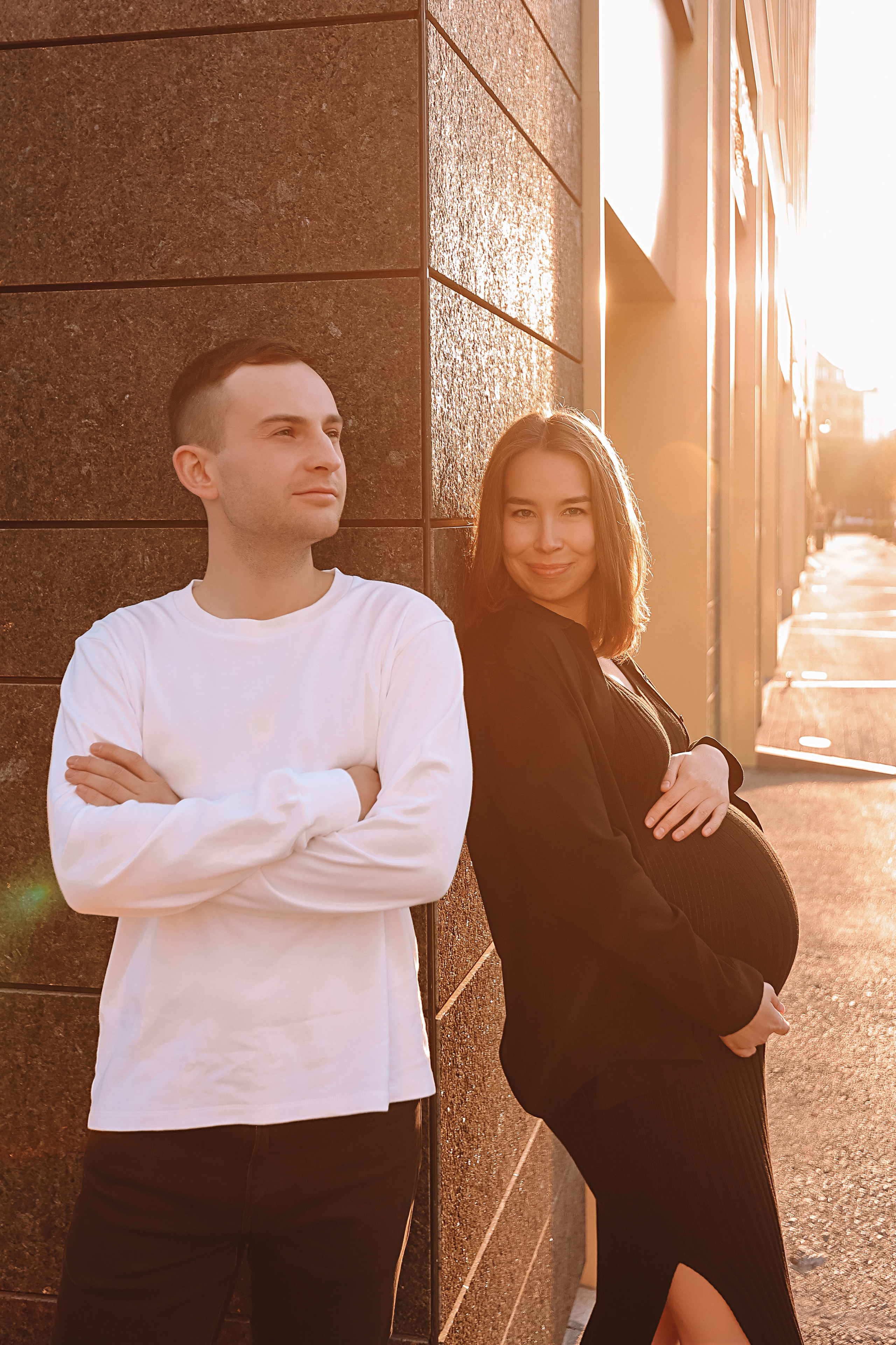 Беременность (центр города). Семейный фотограф Тюмень, фотограф на роды Салмина Мария