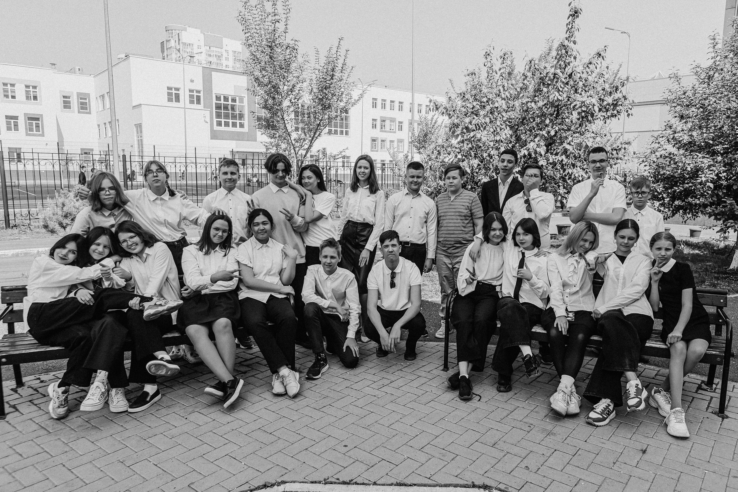 7 класс на улице. Семейный фотограф Тюмень, фотограф на роды Салмина Мария