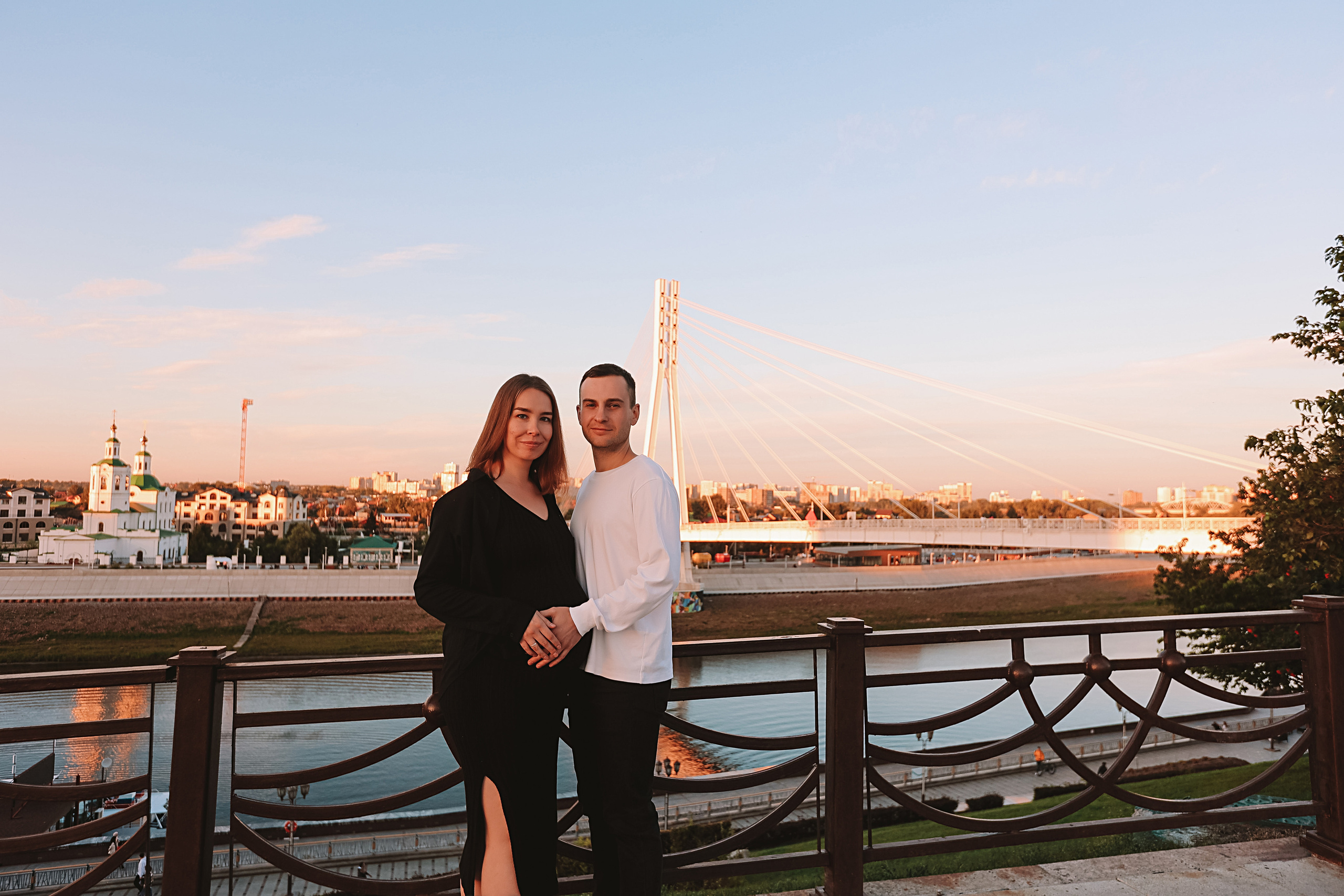 Беременность (центр города). Семейный фотограф Тюмень, фотограф на роды Салмина Мария