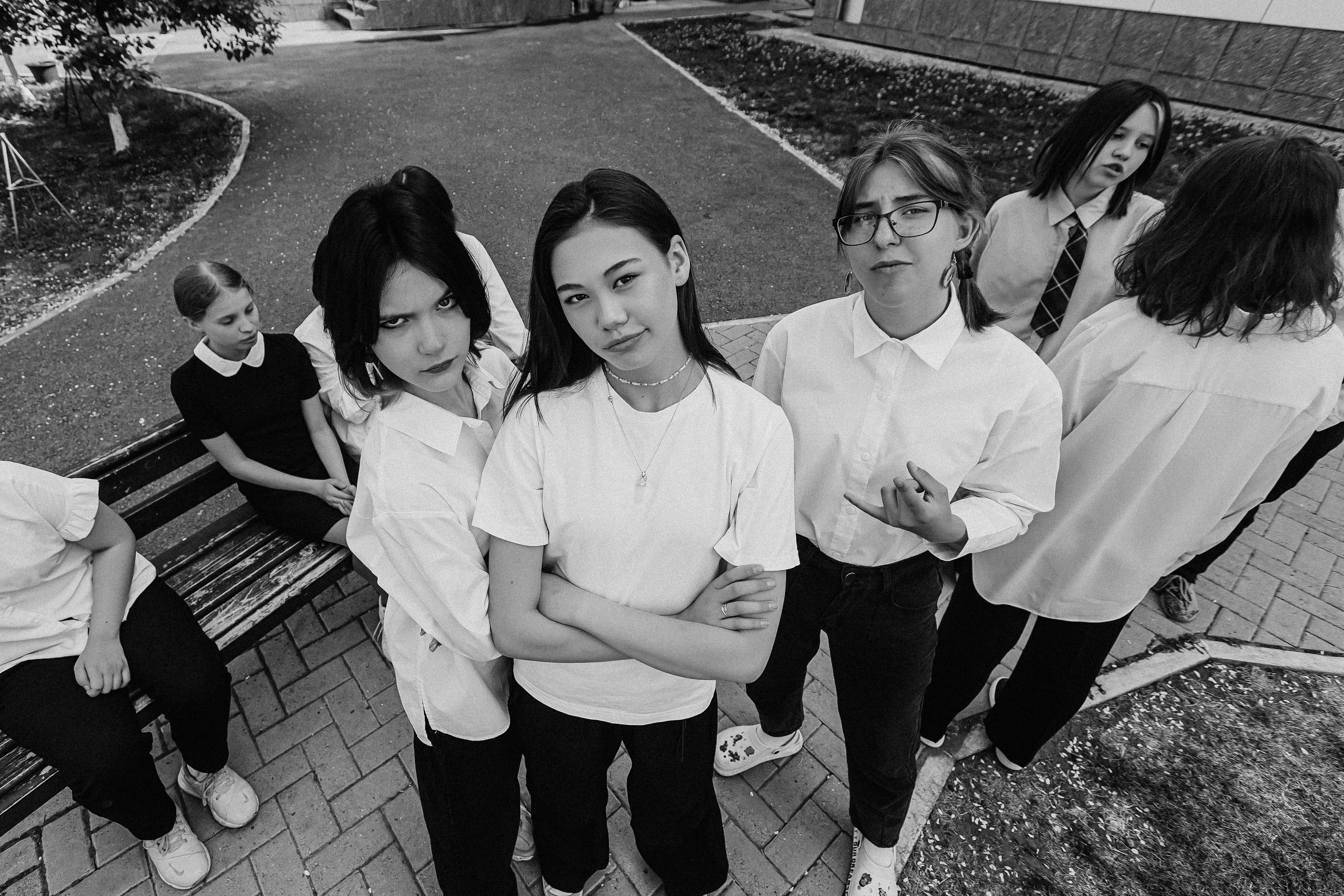 7 класс на улице. Семейный фотограф Тюмень, фотограф на роды Салмина Мария