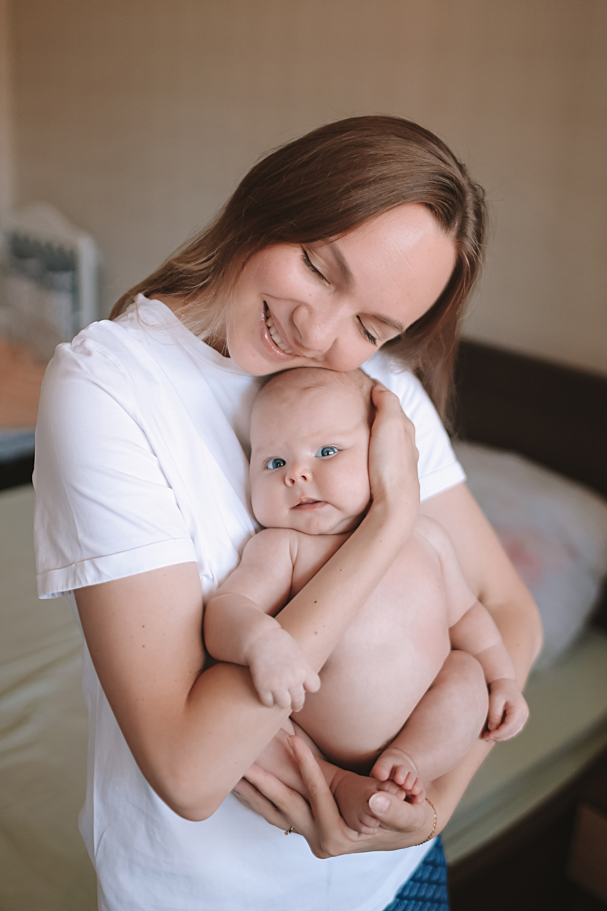 Аня, 2 месяца. Семейный фотограф Тюмень, фотограф на роды Салмина Мария