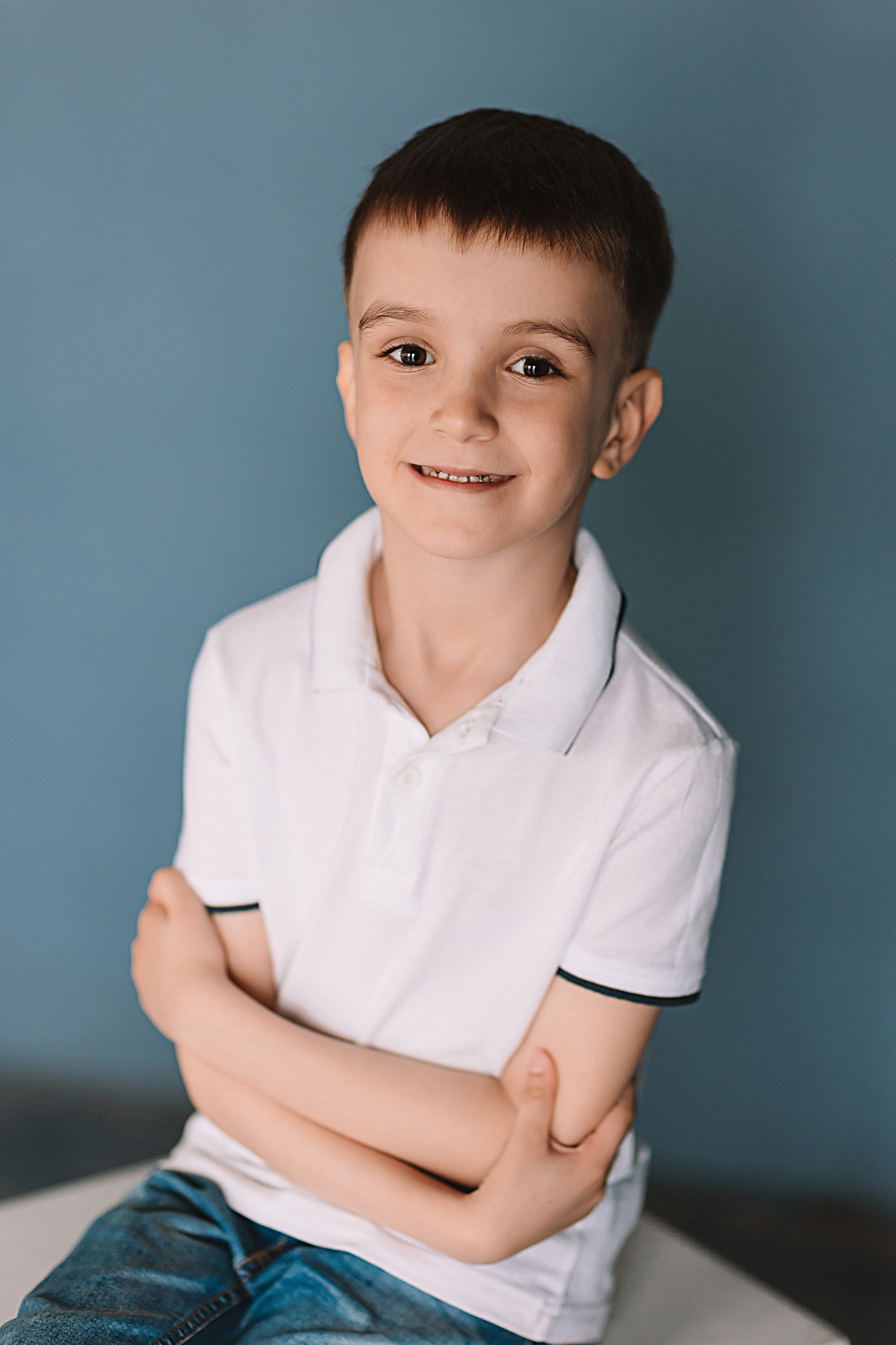 Садик в фотостудии. Семейный фотограф Тюмень, фотограф на роды Салмина Мария