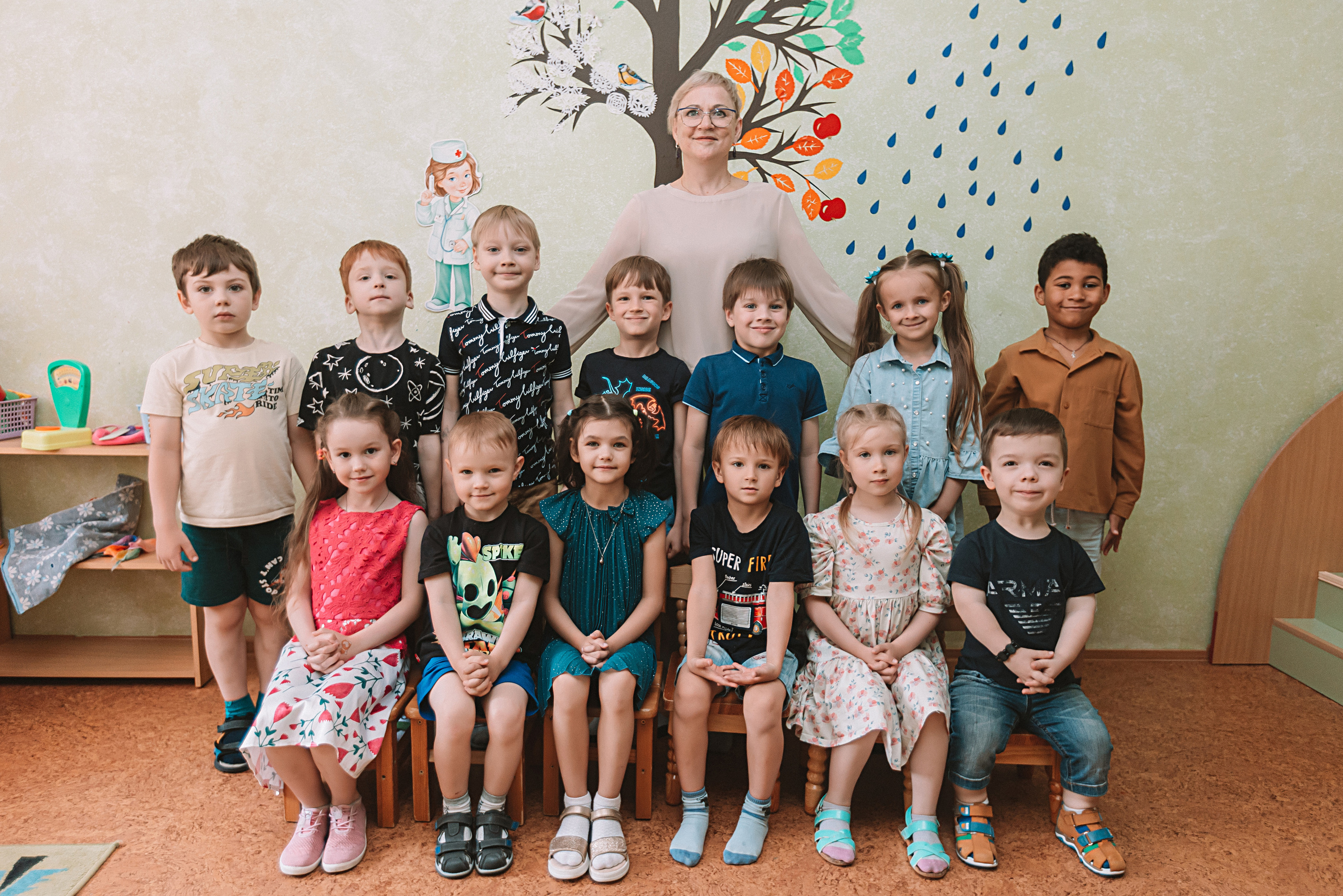 Один день в саду (частный). Семейный фотограф Тюмень, фотограф на роды Салмина Мария